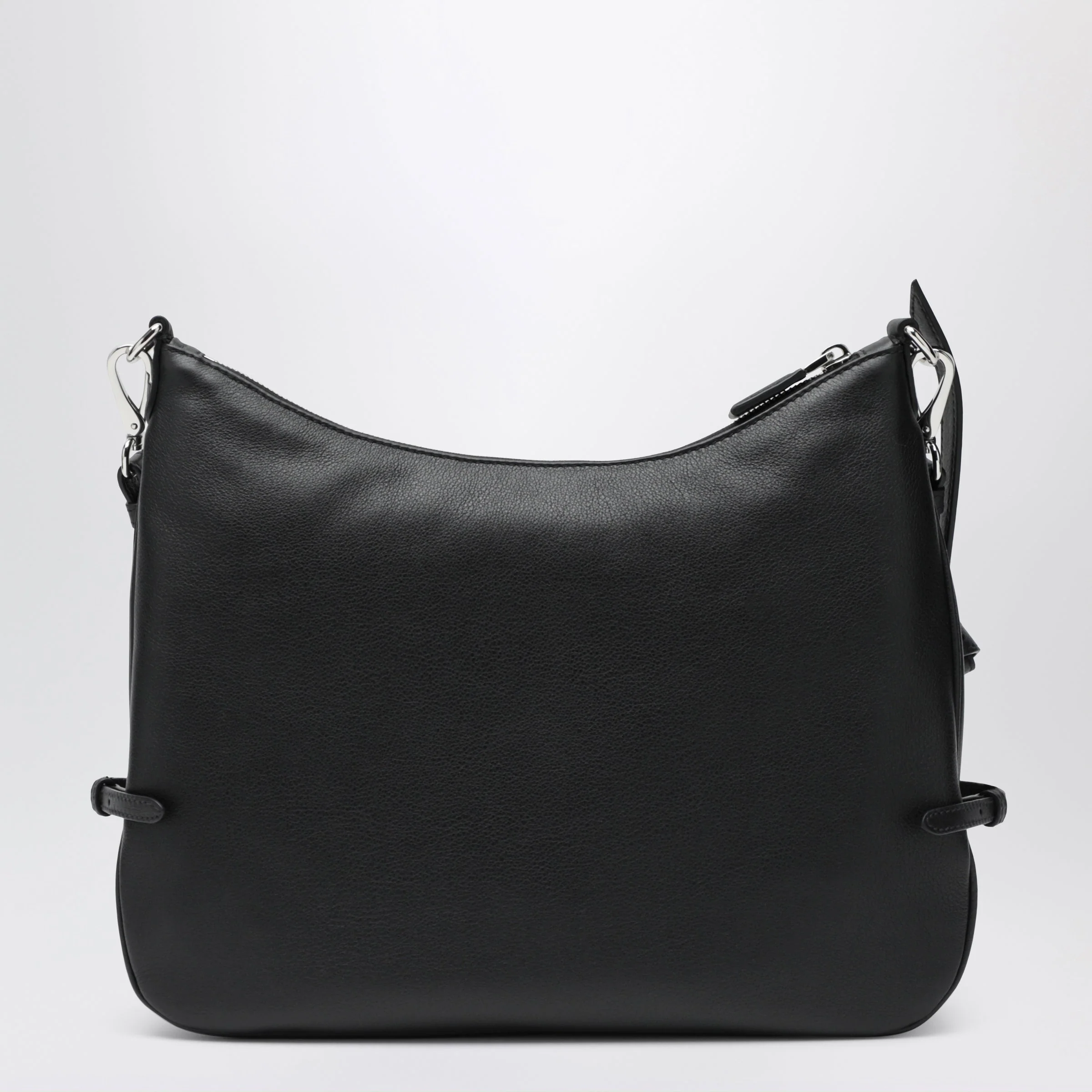 Prada Prada Fold Large Black Leather Bag Women - Image 2