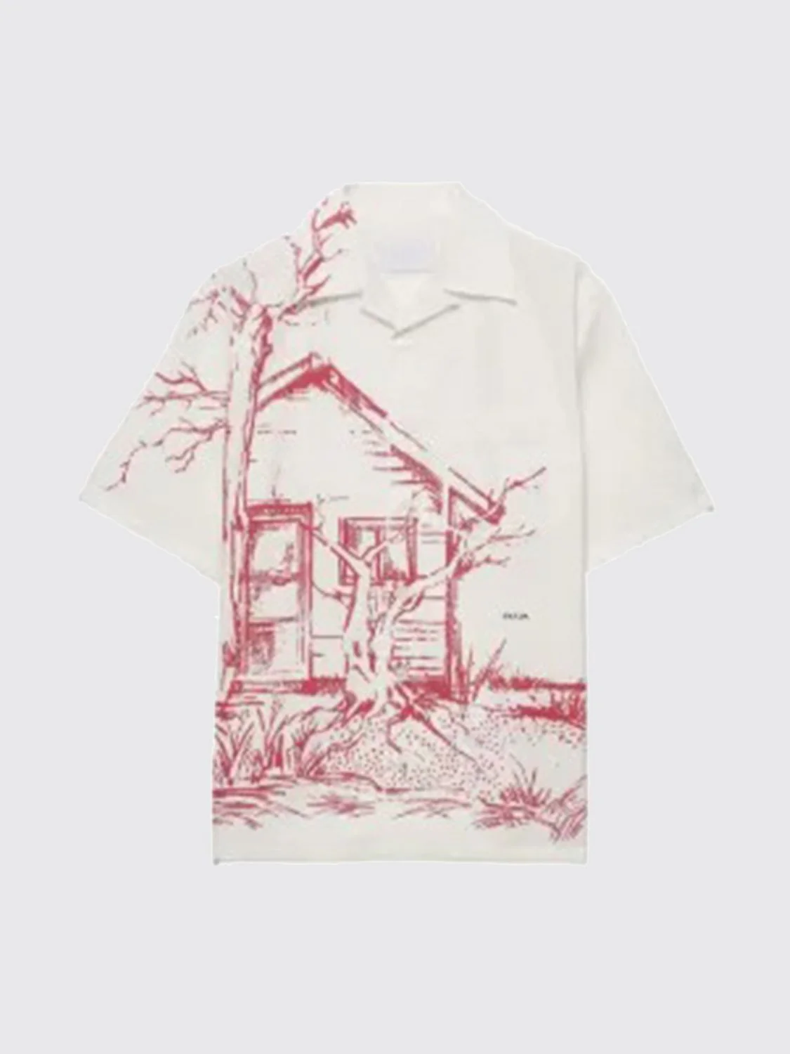 Prada Shirt Men Red