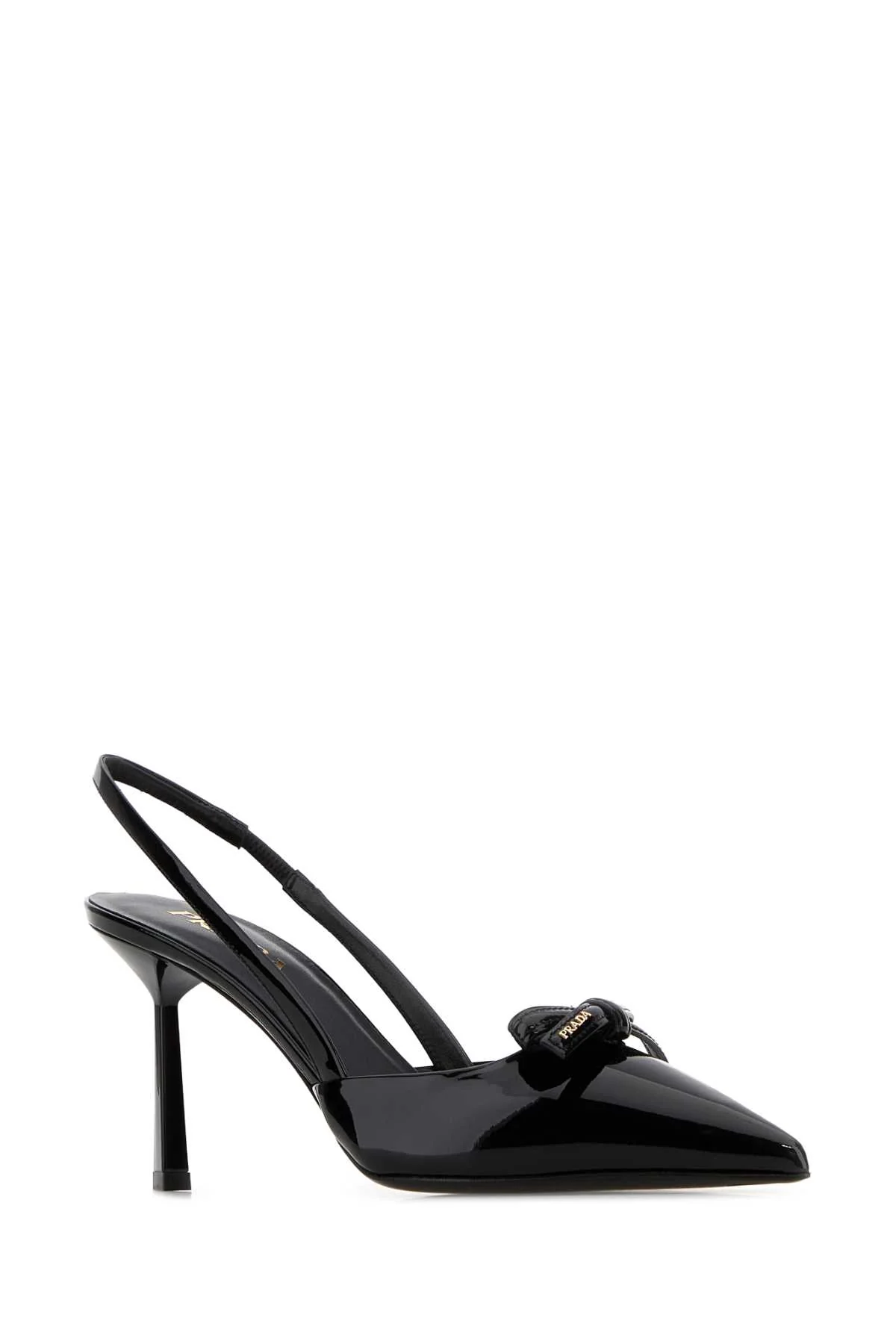 Prada Women Black Leather Pumps - Image 2