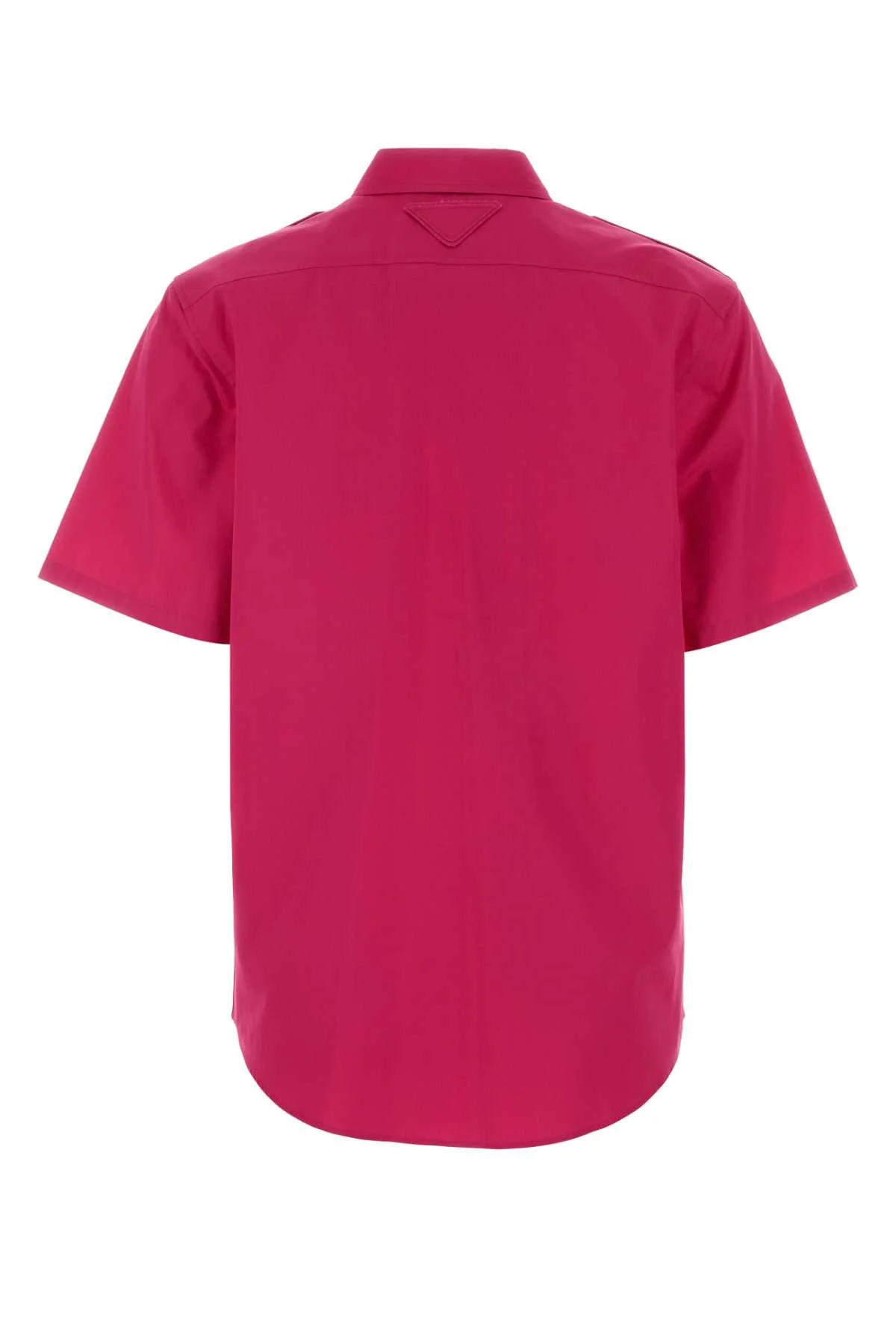 Prada Women Fuchsia Poplin Shirt - Image 2
