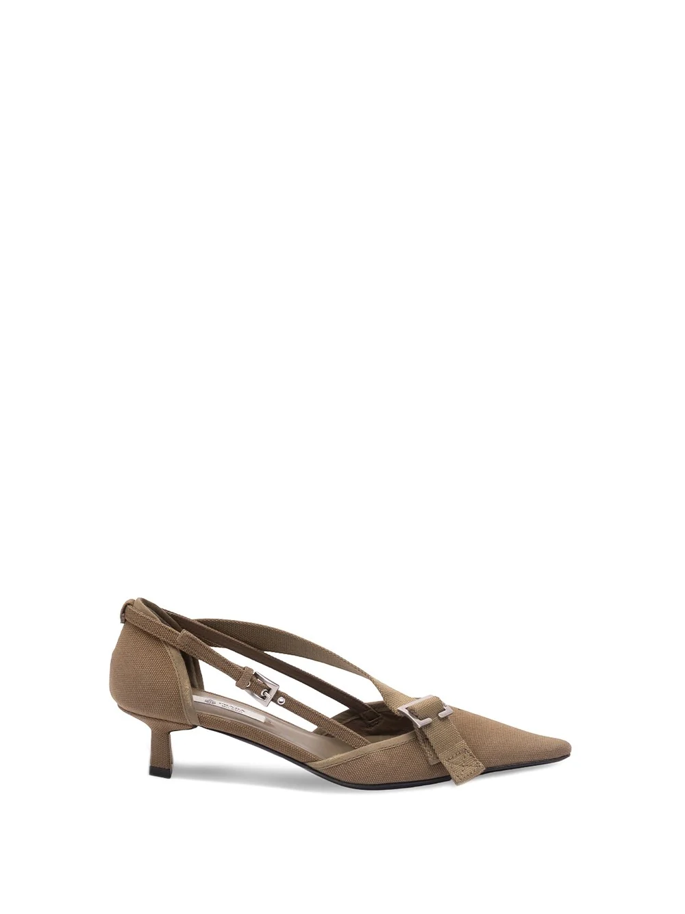 Prada Women Cotton Pumps