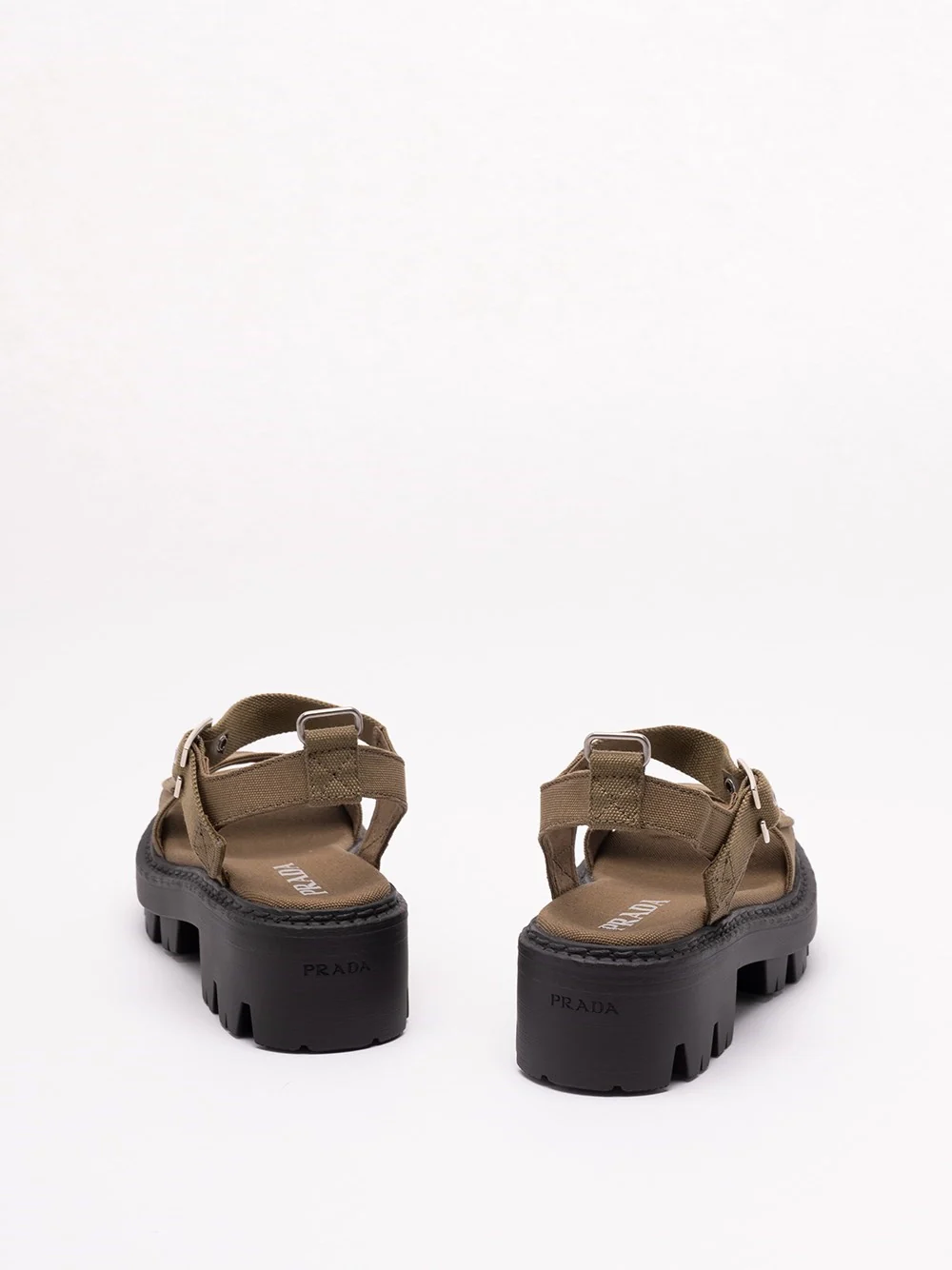 Prada Women Cotton Sandals - Image 3