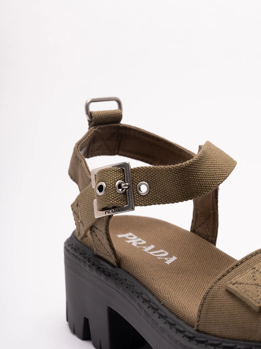 Prada Women Cotton Sandals - Image 5