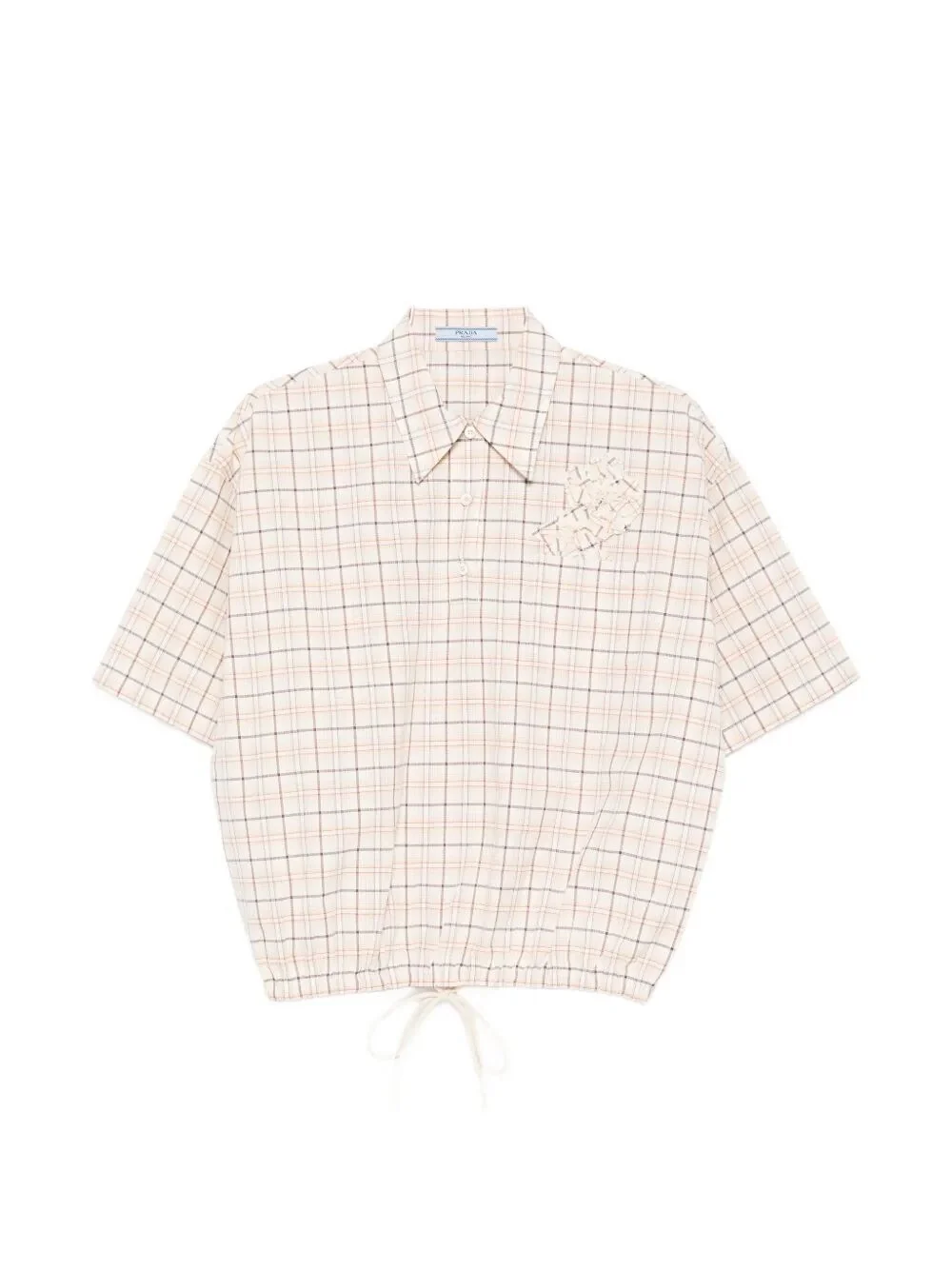Prada Women Cropped Shirt