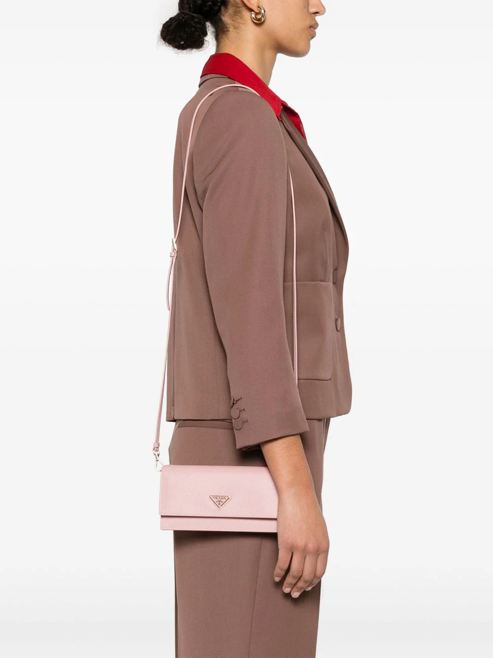 Prada Women Saffiano Leather Mini Bag - Image 5