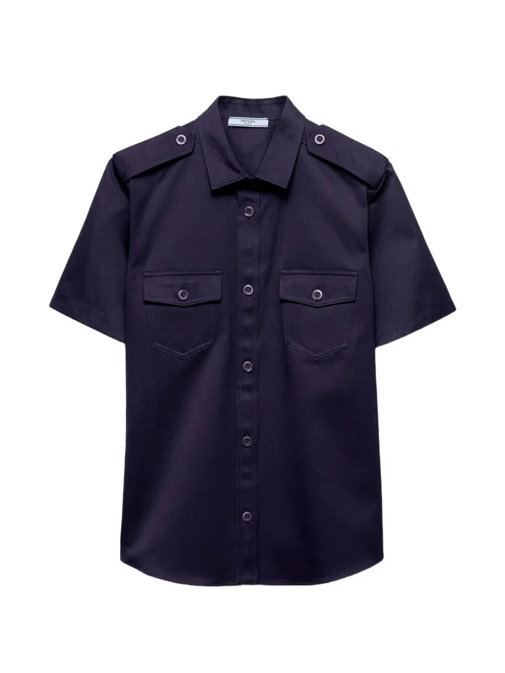 Prada Women Short-Sleeve Uniform Shirt