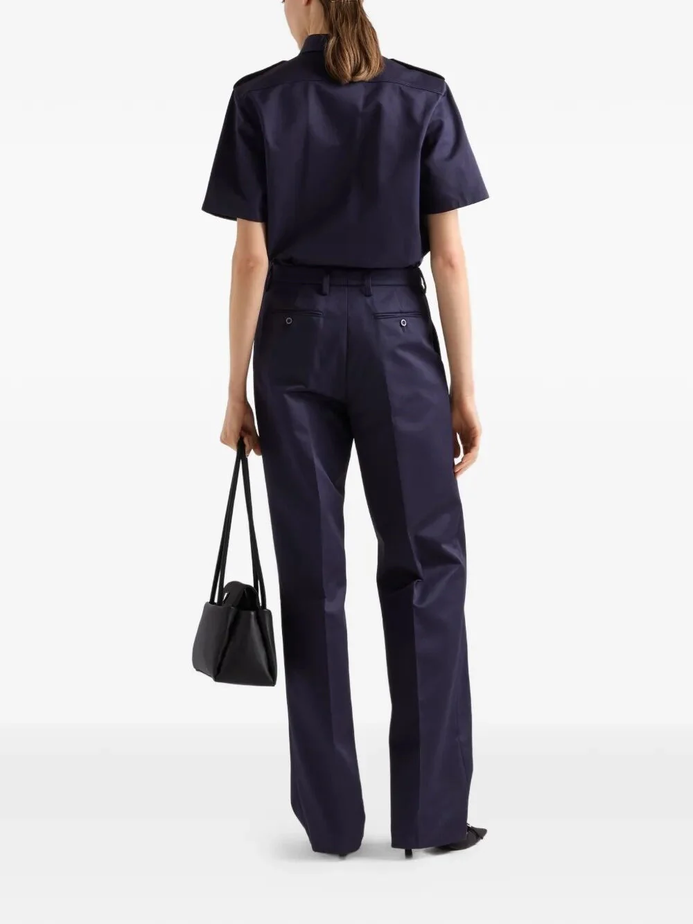 Prada Women Short-Sleeve Uniform Shirt - Image 4