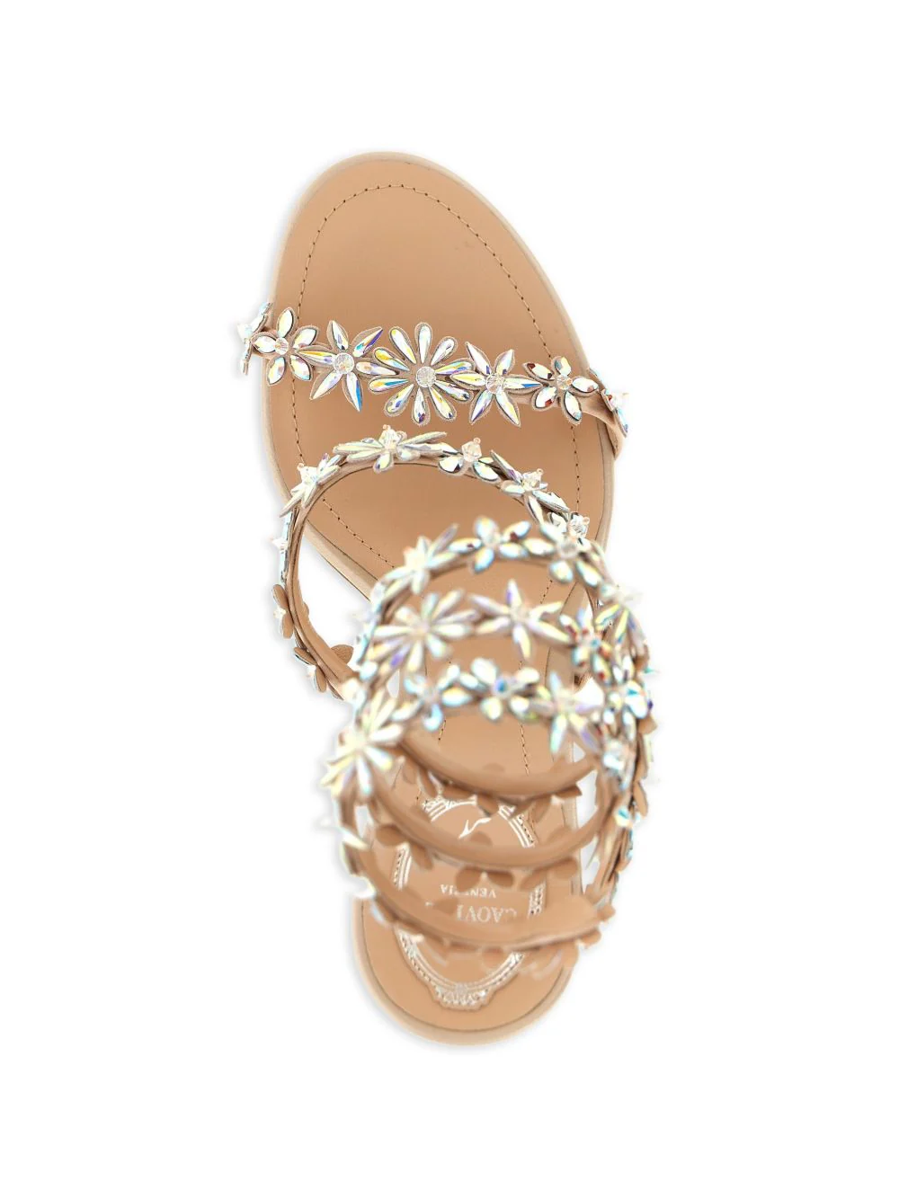 René Caovilla Women Eva Heel Sandals - Image 4