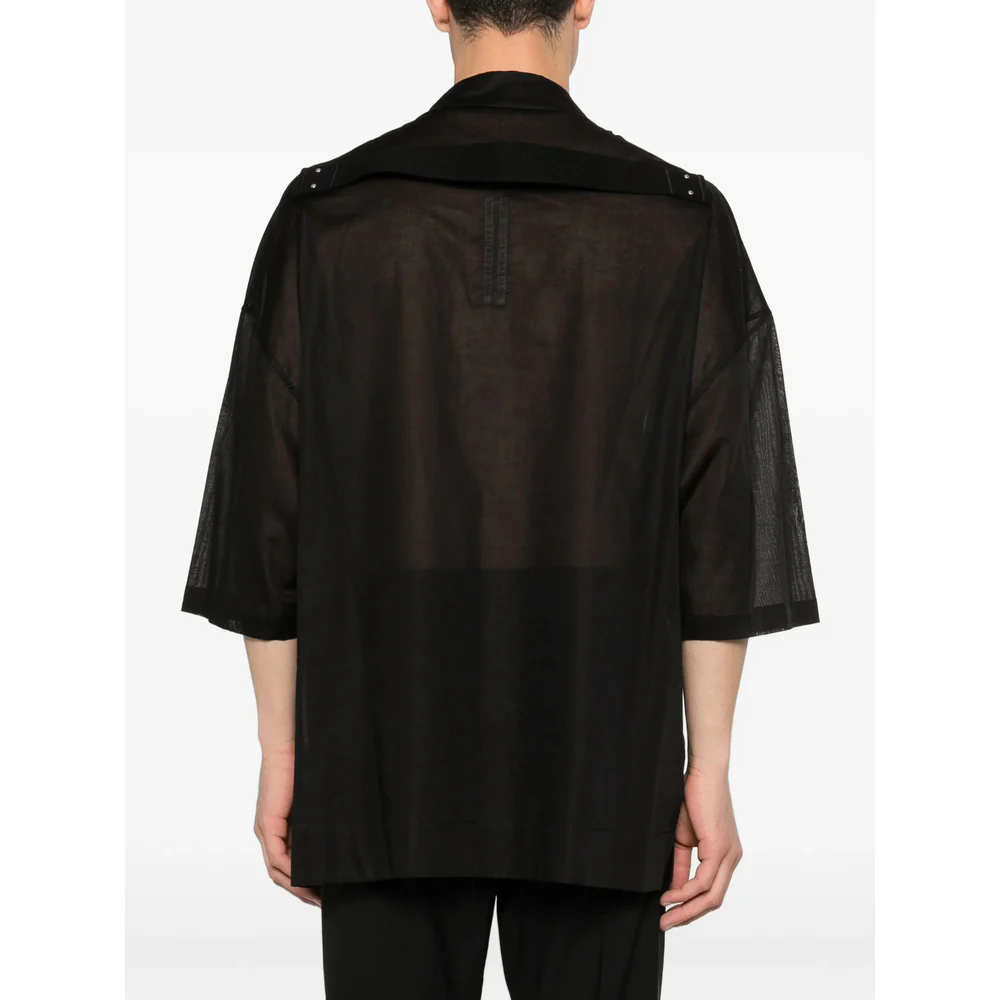 Rick Owens Black Shirts Men - Image 2