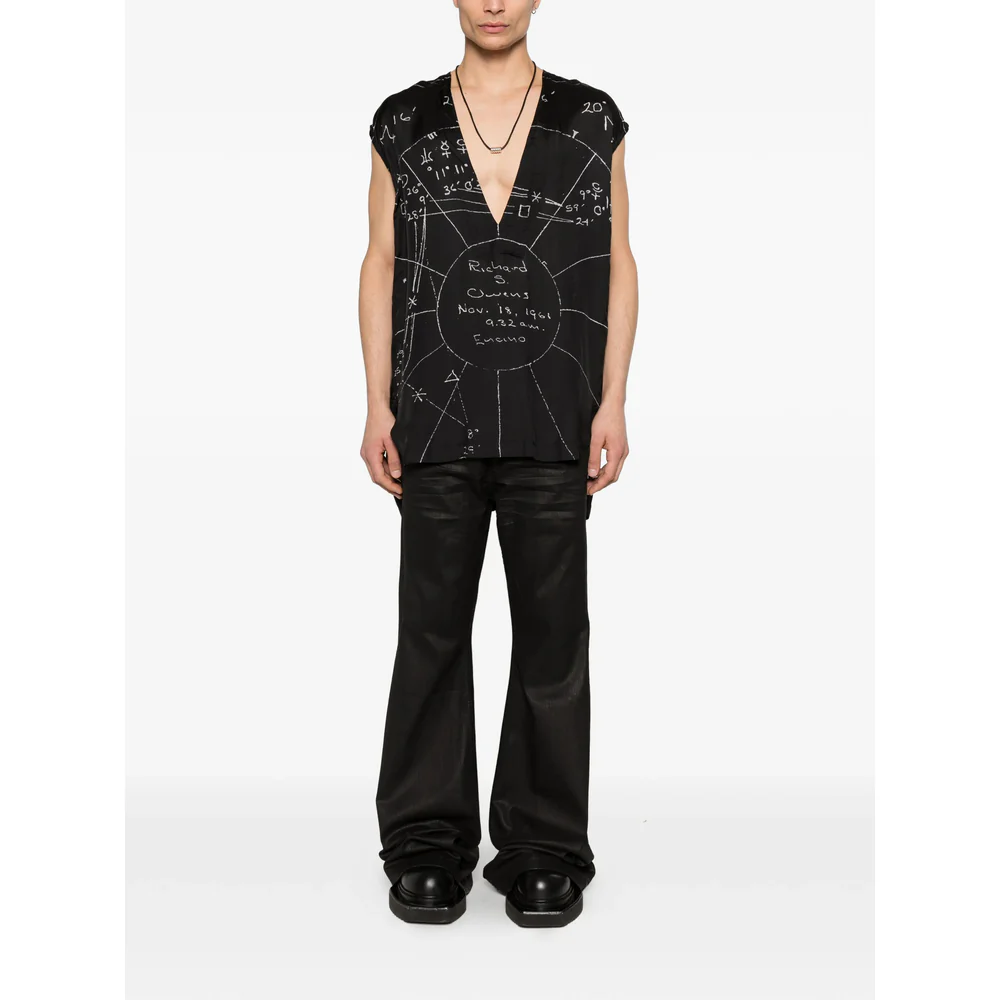 Rick Owens Black T-Shirts & Vests - Vests & Tanks Men - Image 2