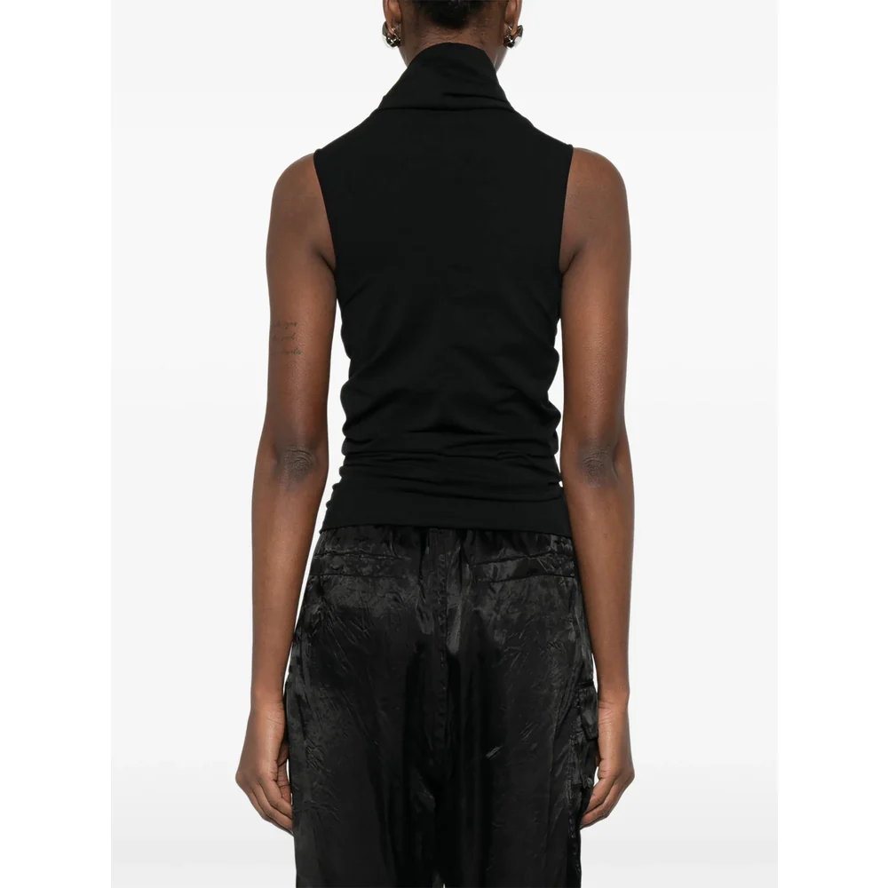 Rick Owens Black Tops - Vests & Tank Tops Women - Image 5
