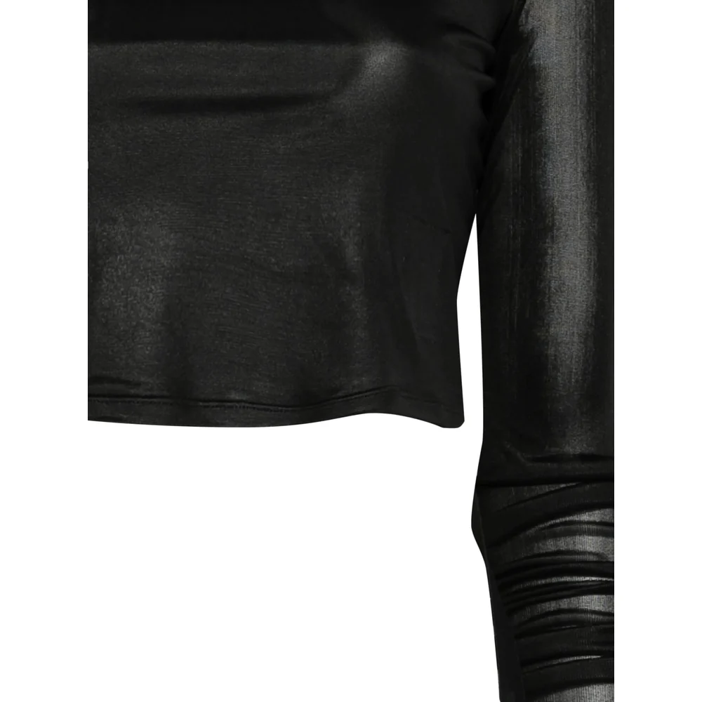 Rick Owens Drkshdw Black Tops - T-Shirts & Jerseys Women - Image 2