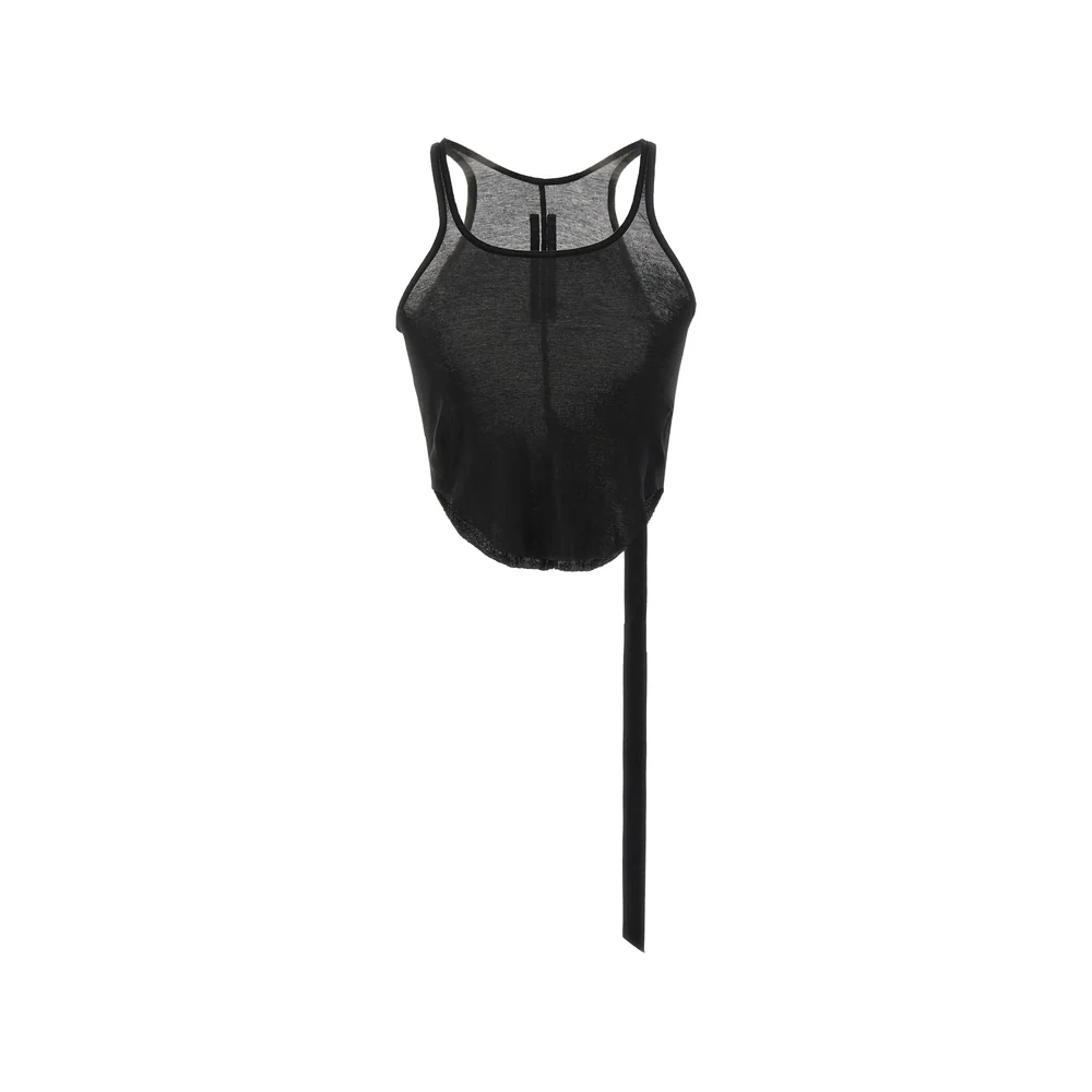 Rick Owens Drkshdw Black Tops - Vests & Tank Tops Women