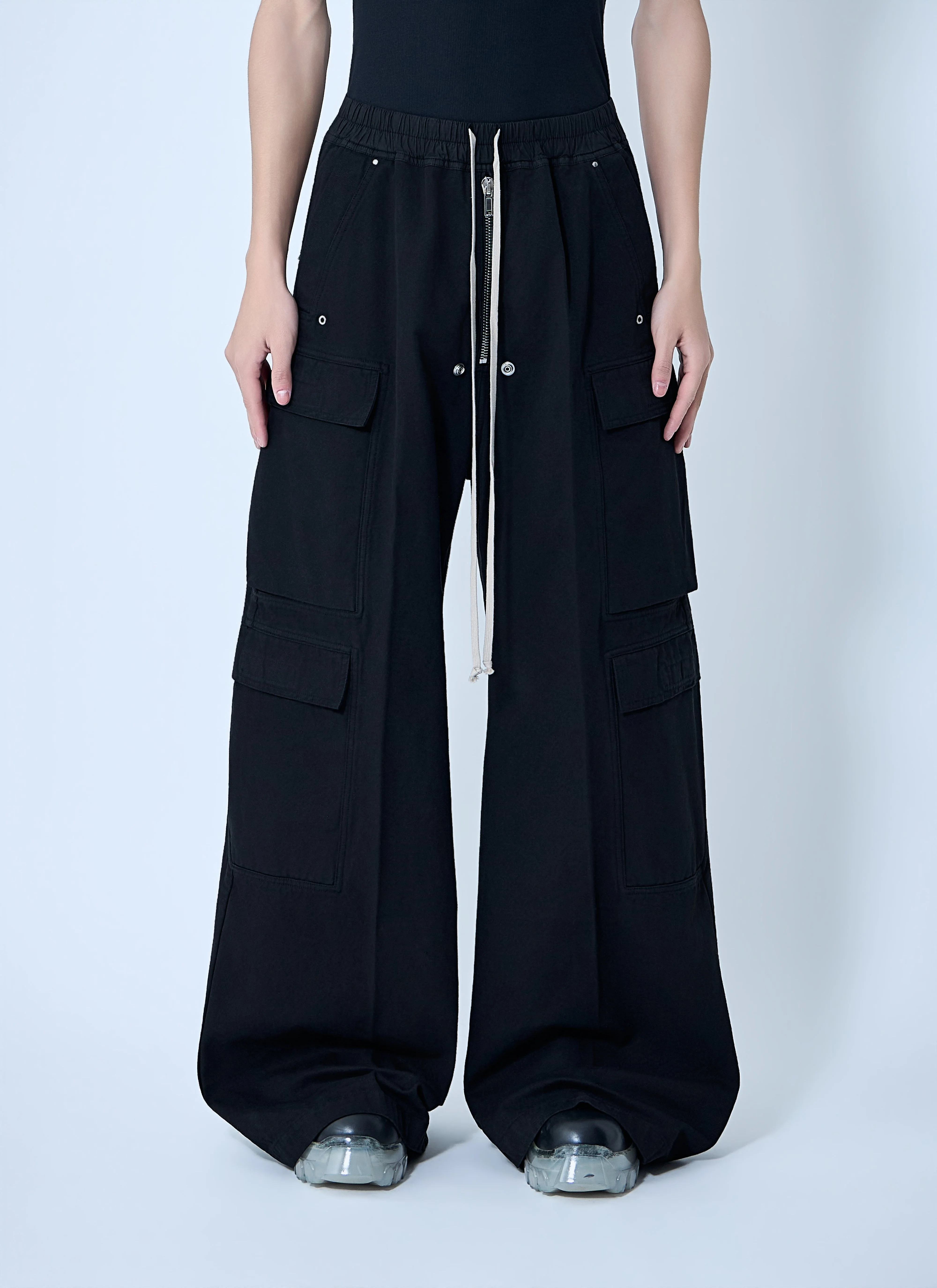 Rick Owens Drkshdw Men Double Cargo Jumbo Belas Pants