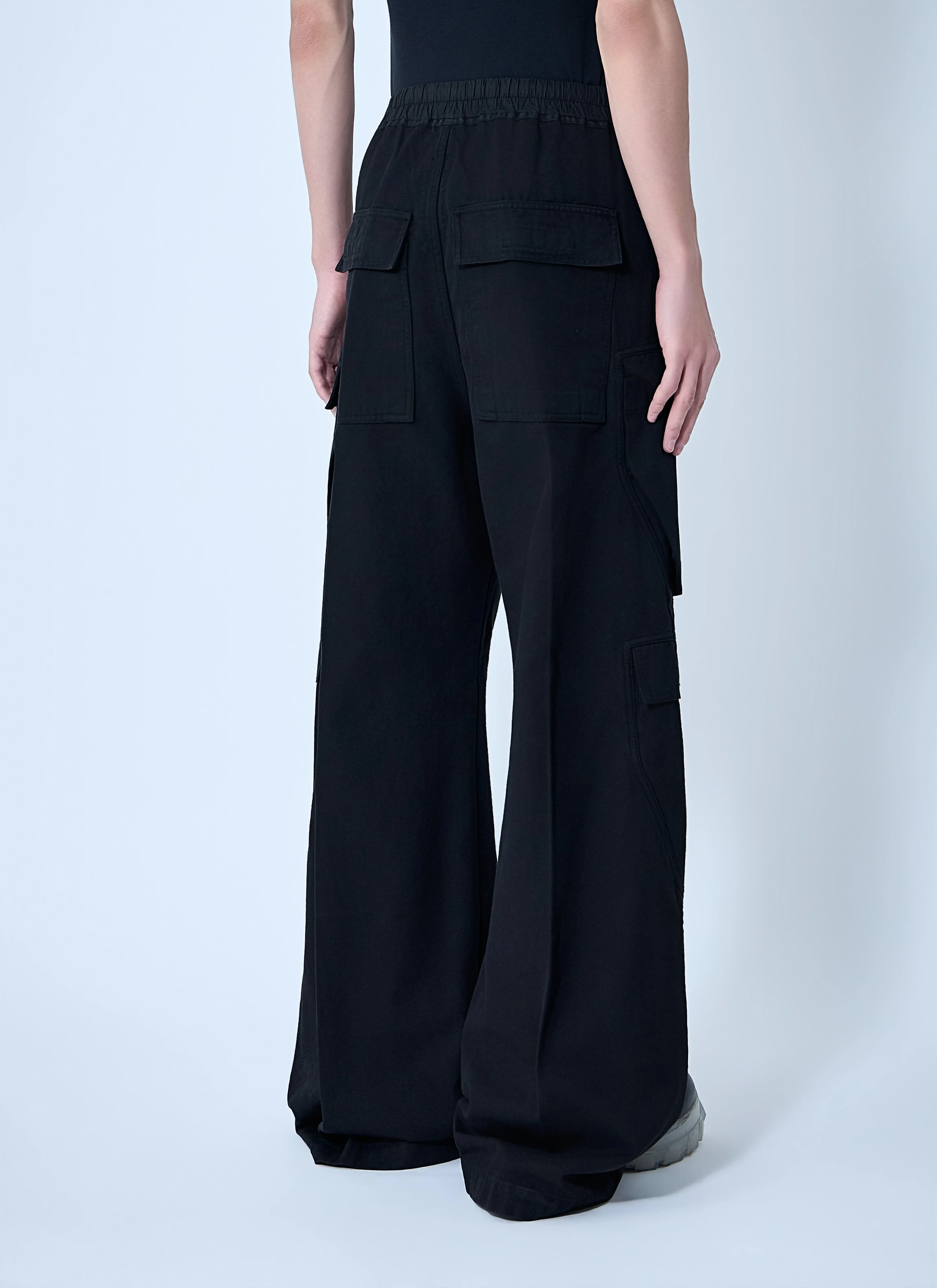 Rick Owens Drkshdw Men Double Cargo Jumbo Belas Pants - Image 4