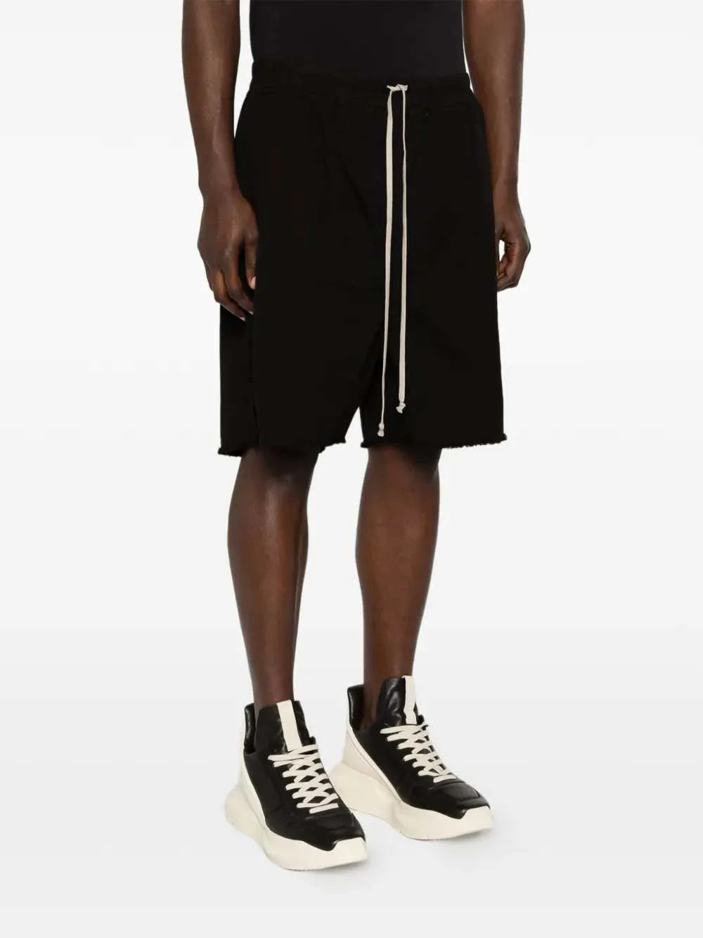 Rick Owens Drkshdw Men Drawstring Shorts - Image 3