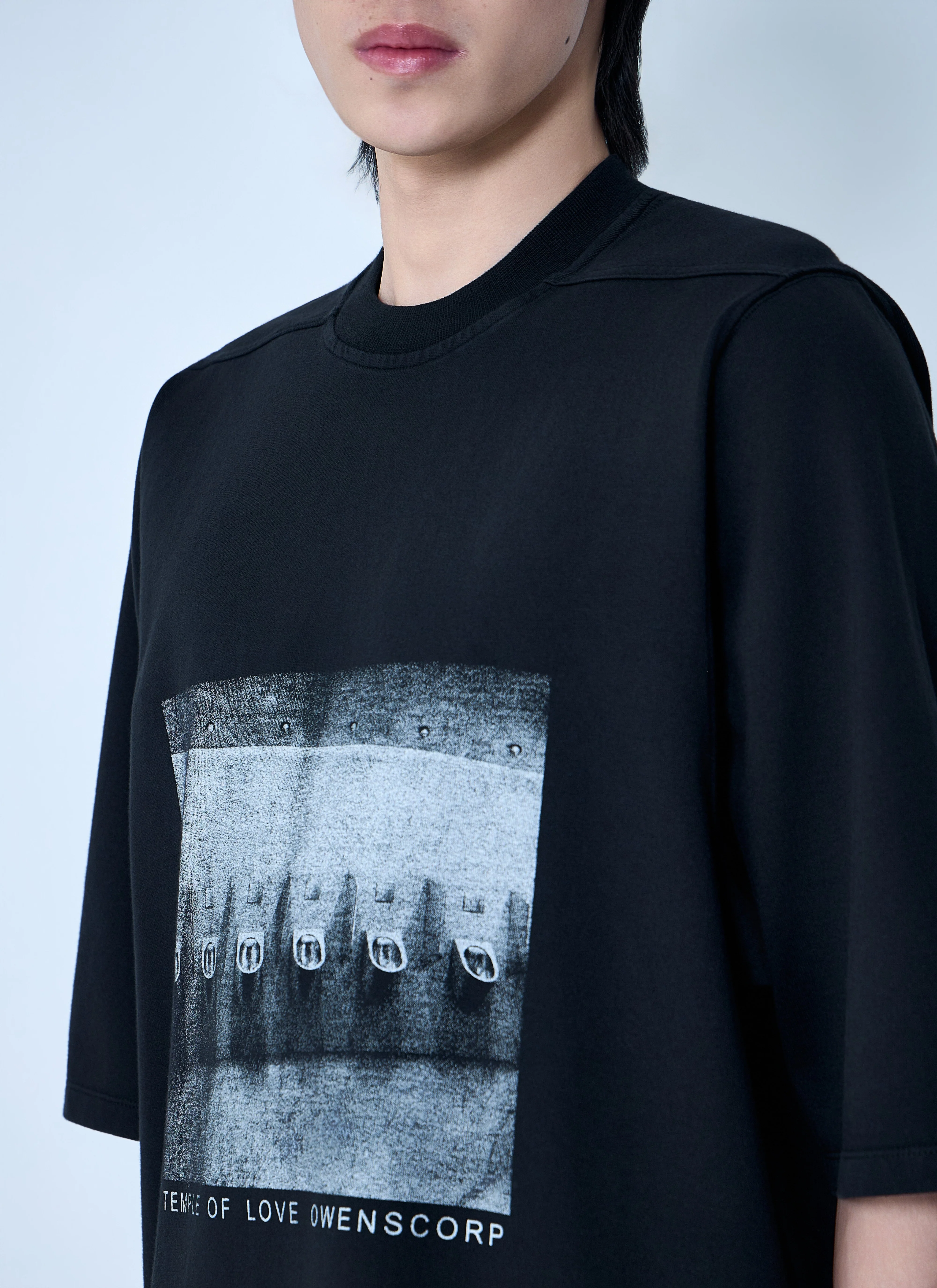 Rick Owens Drkshdw Men Jumbo Ss T-Shirt - Image 5