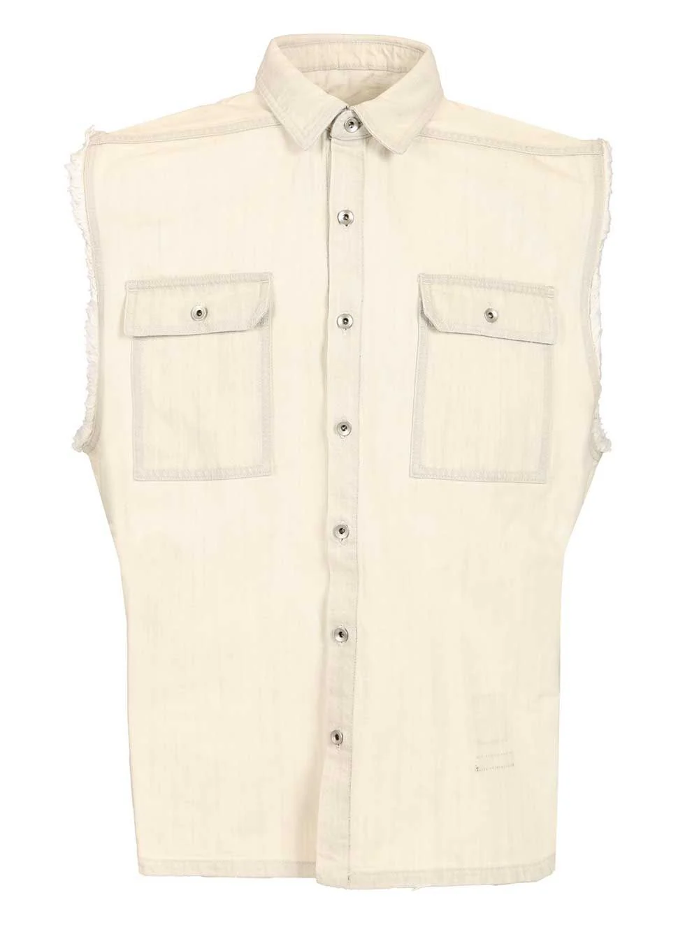Rick Owens Drkshdw Men Jumbo Tommy Sleeveless Shirt