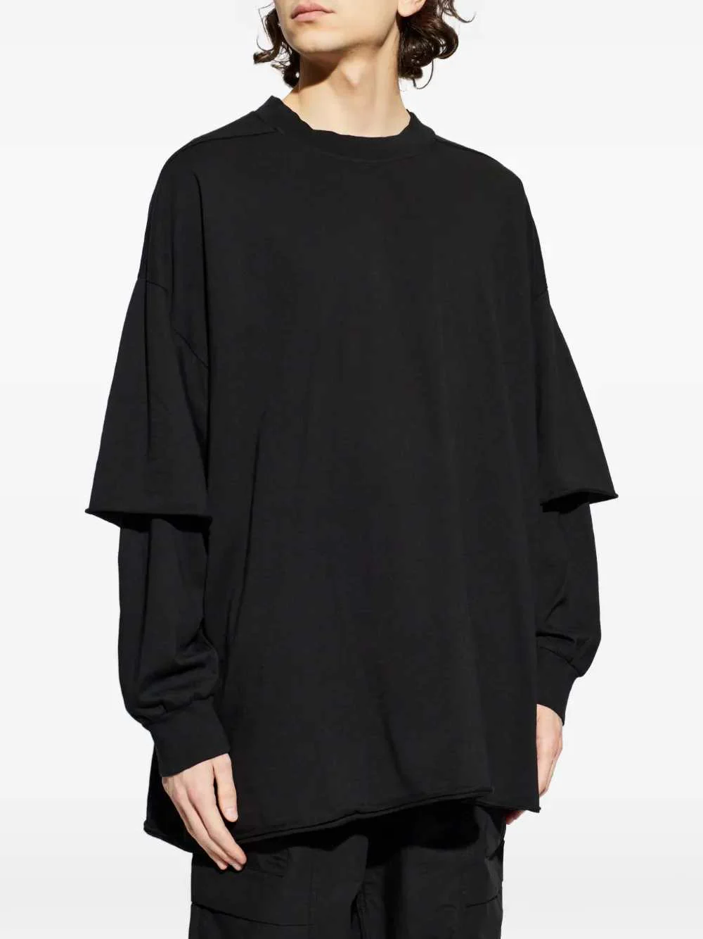 Rick Owens Drkshdw Men Layered T-Shirt - Image 3