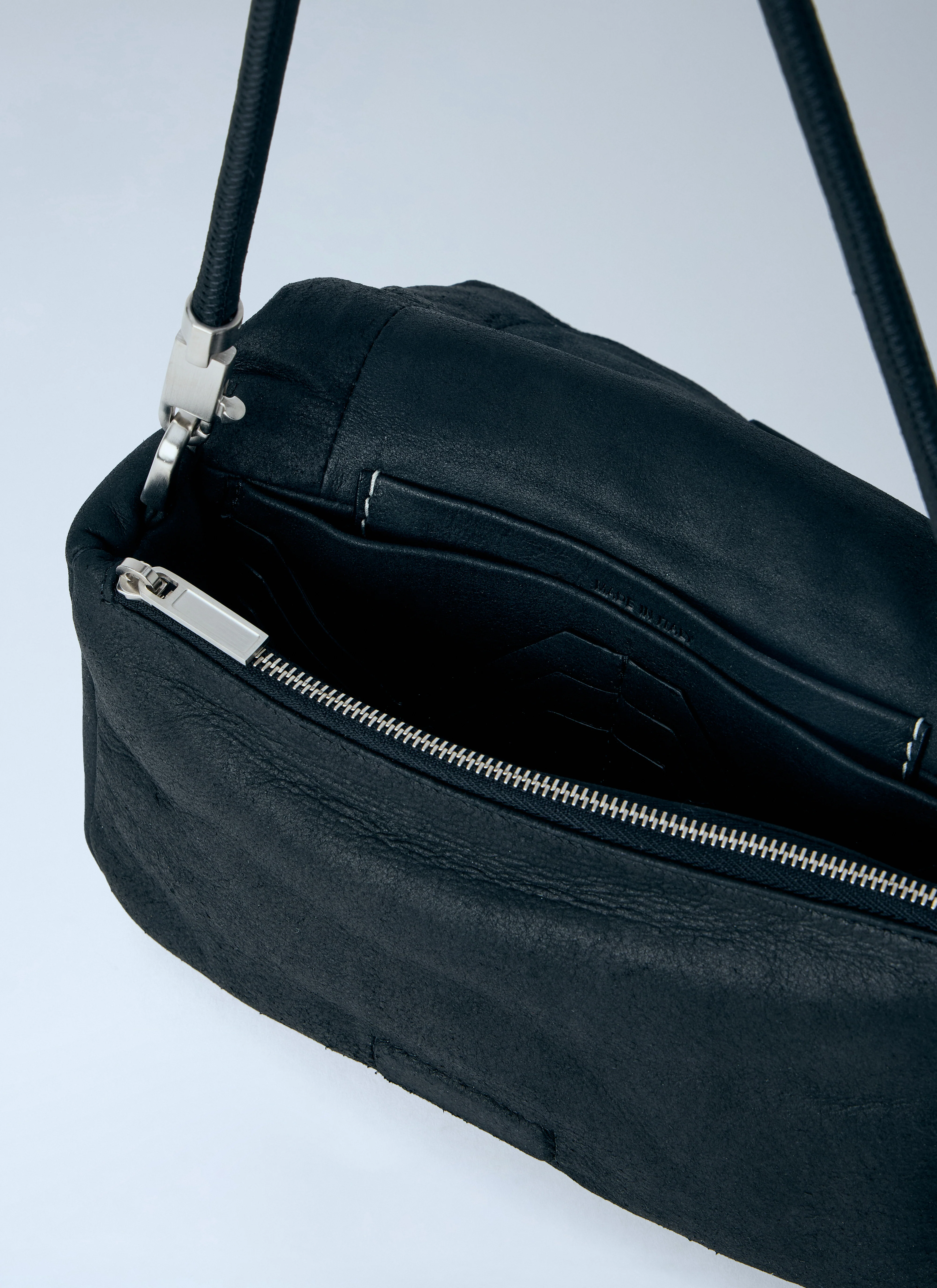 Rick Owens Men Pillow Crossbody Bag - Image 6
