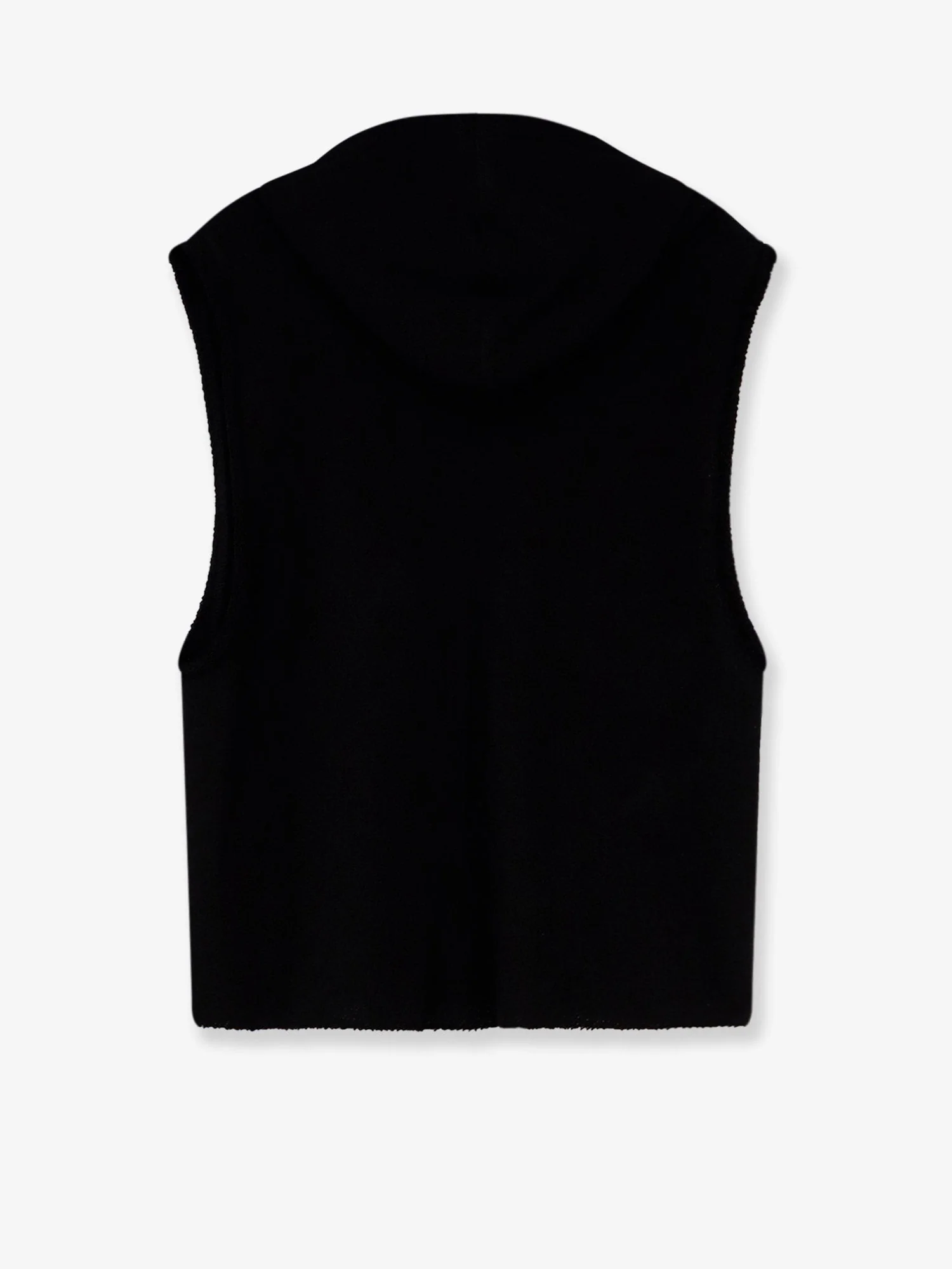 Rick Owens Men Sleeveless Organic Cotton Sweatshirt - Image 4