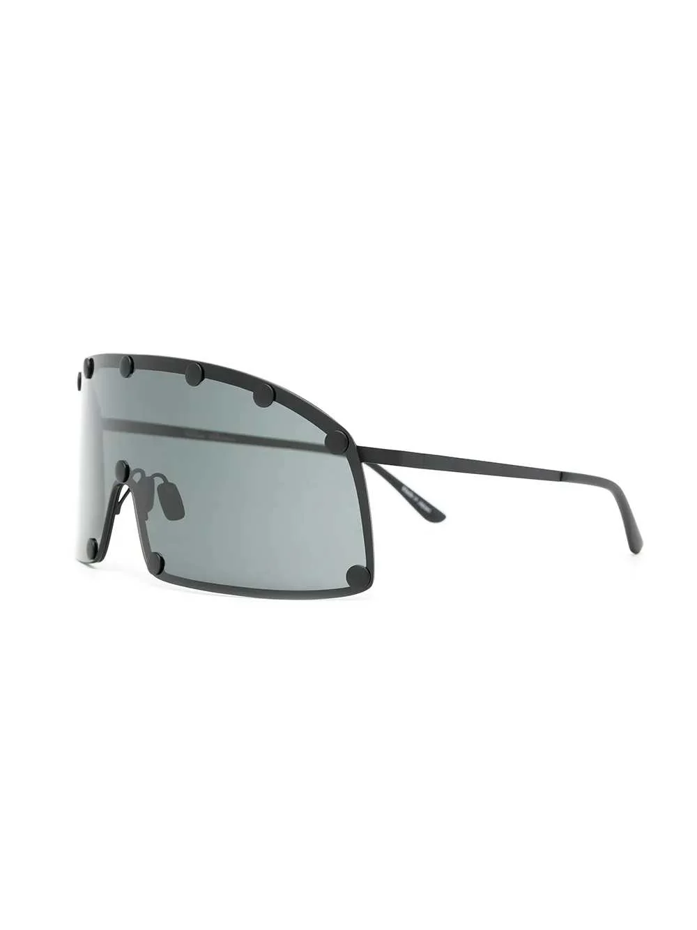 Rick Owens Unisex Oversized Sunglasses - Image 2