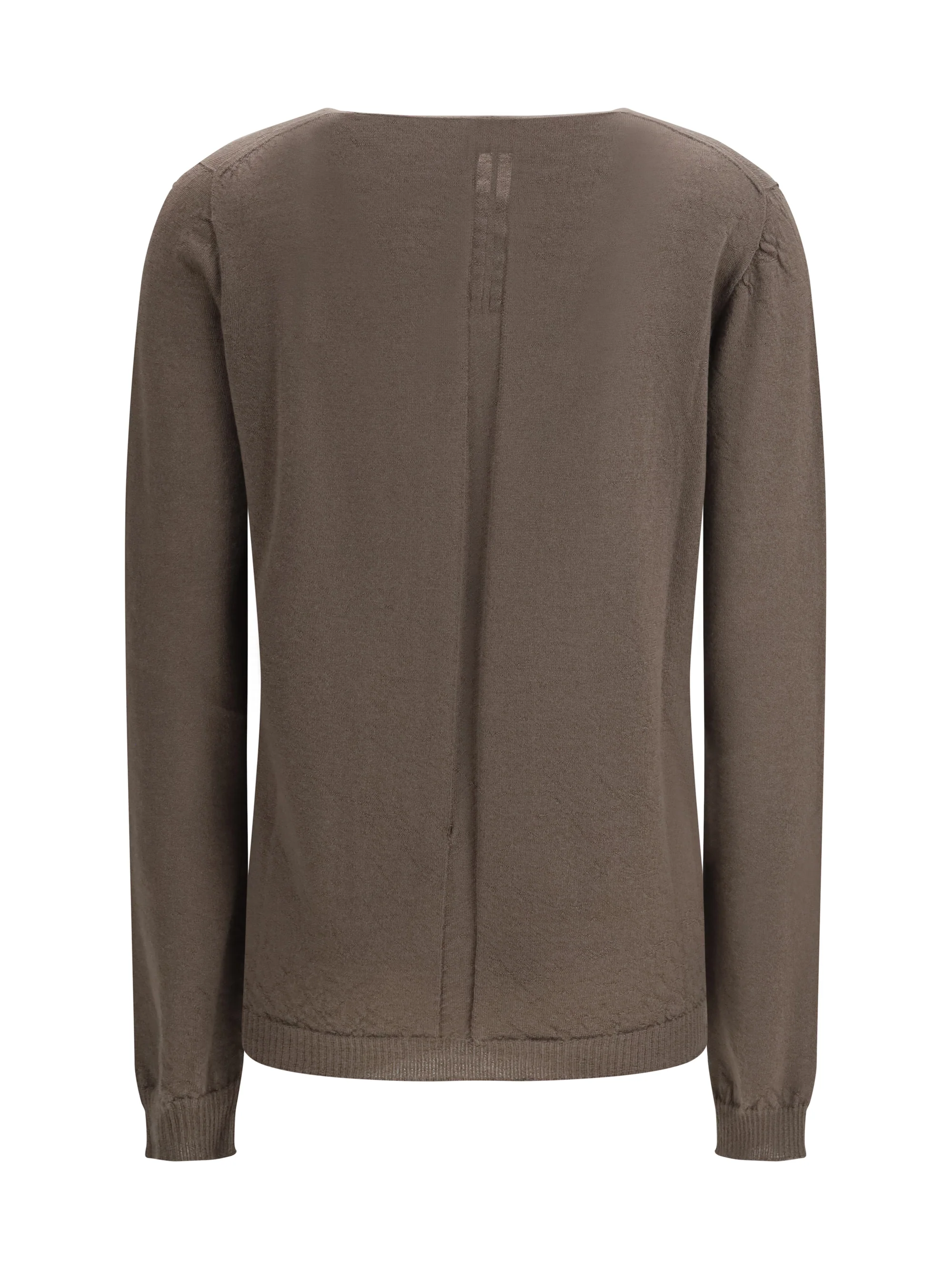 Rick Owens Women Temple Extreme Sweater With V-Neck - Image 2