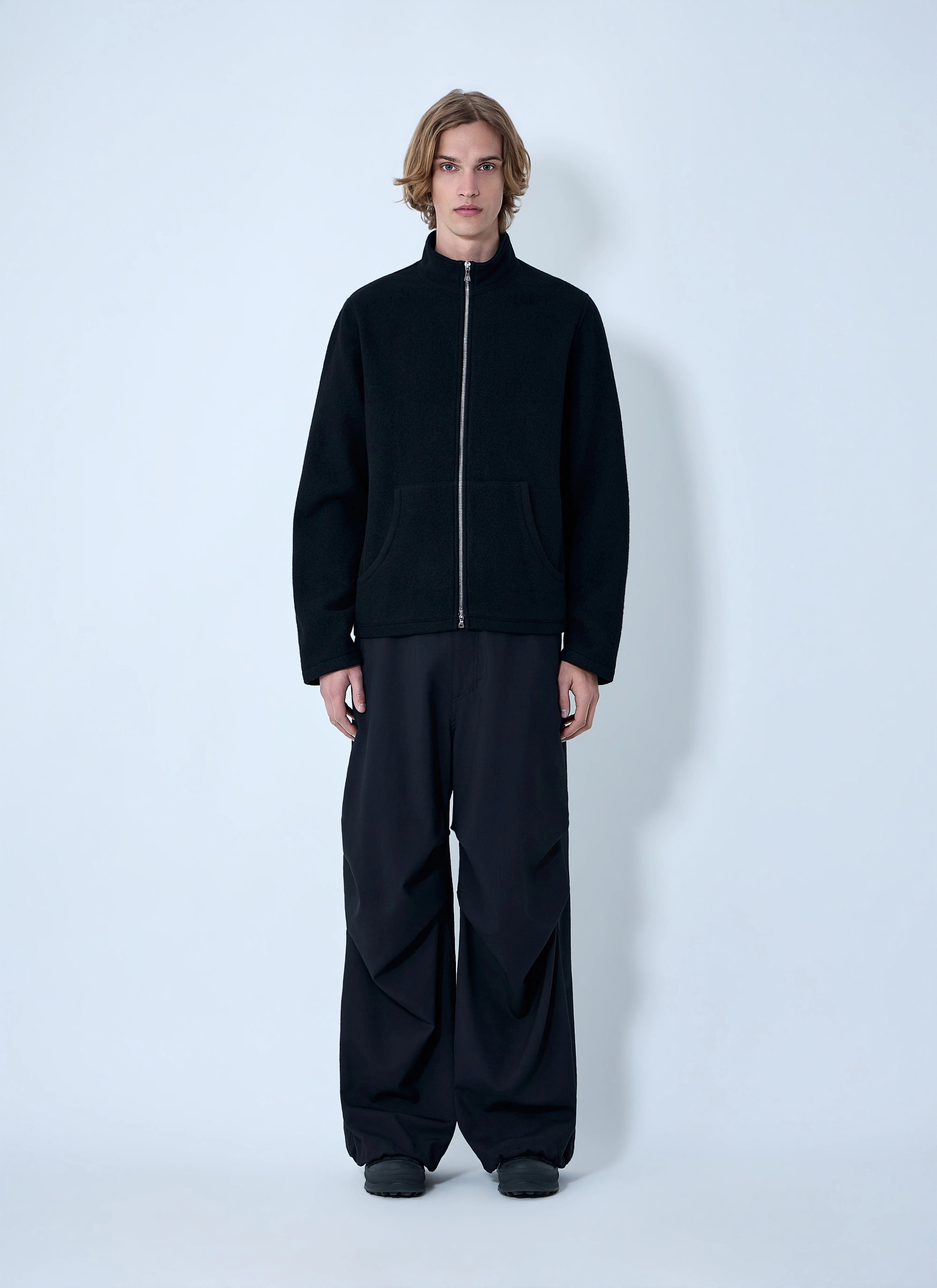 Rier Men Wool Zip-Up Jacket - Image 2