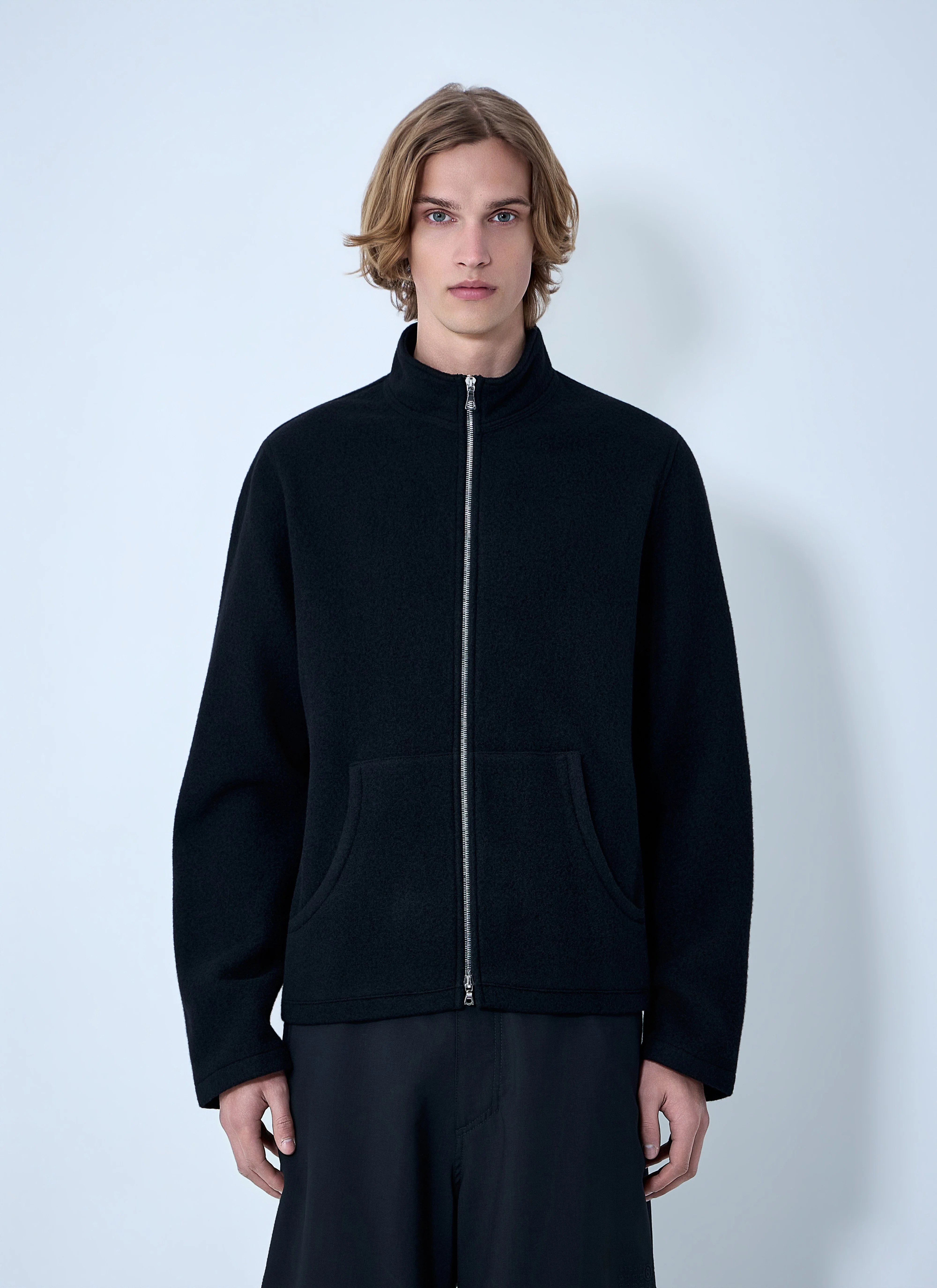 Rier Men Wool Zip-Up Jacket - Image 7