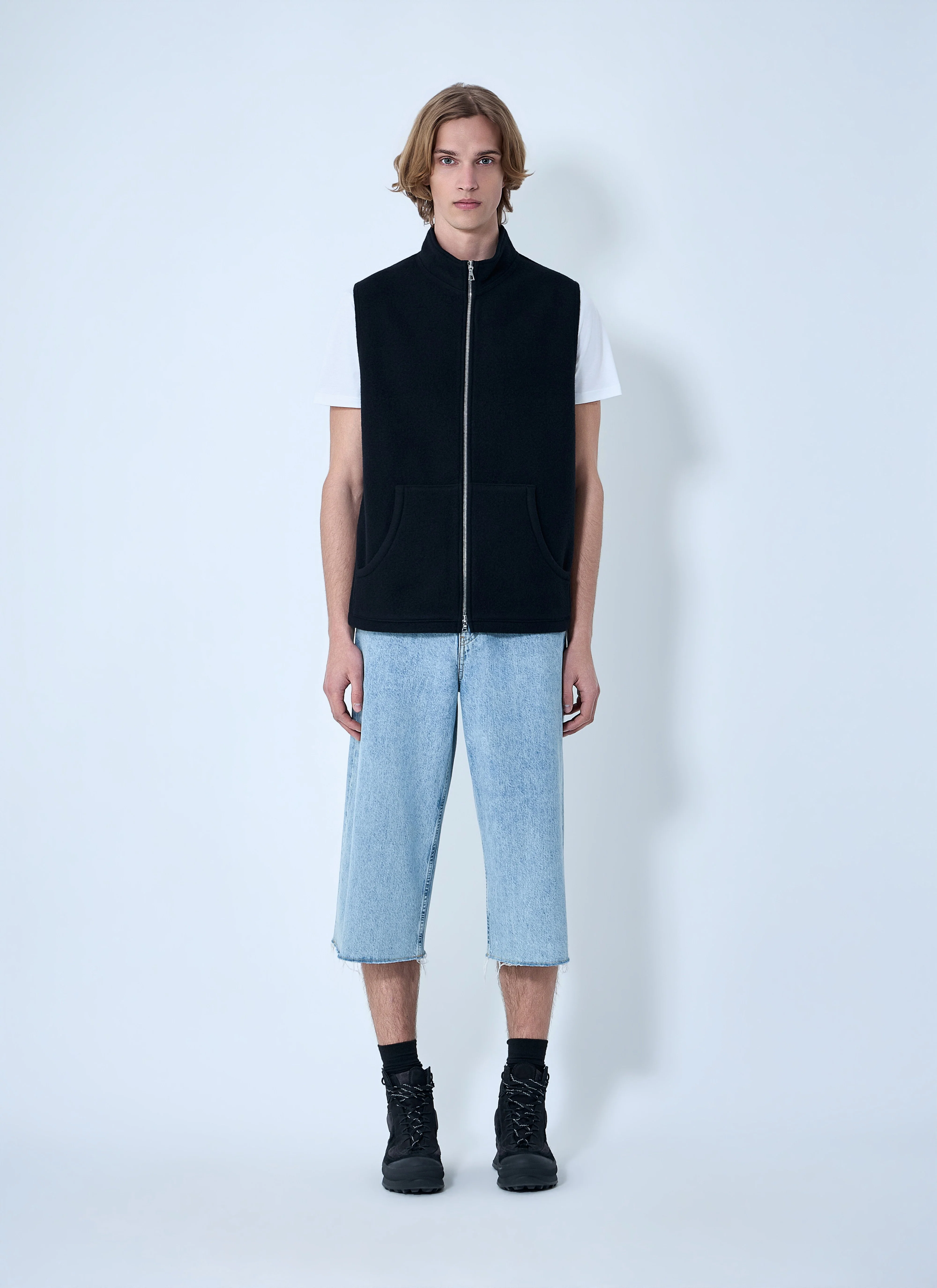 Rier Women High-Neck Zip Vest - Image 2