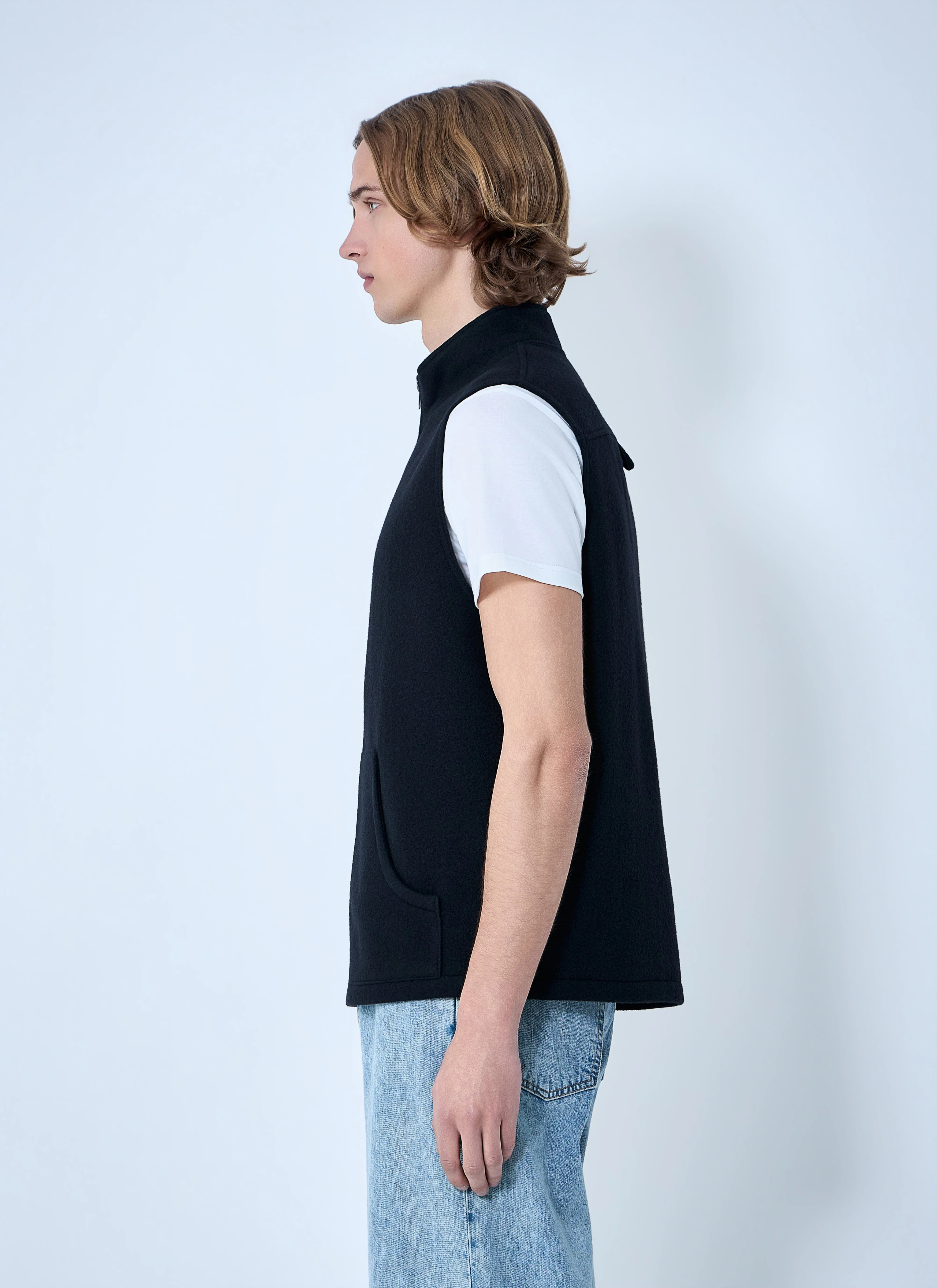 Rier Women High-Neck Zip Vest - Image 3