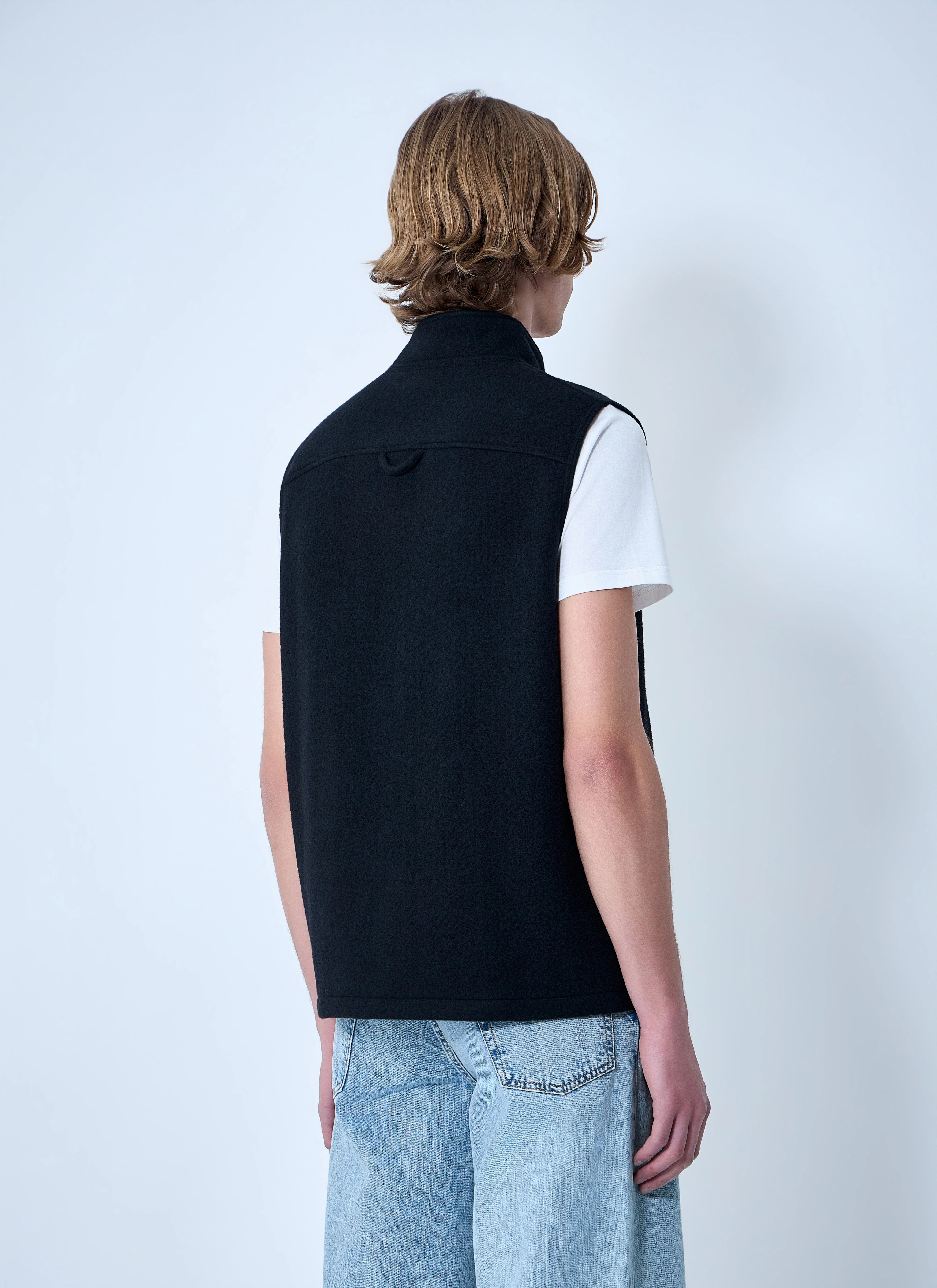 Rier Women High-Neck Zip Vest - Image 4