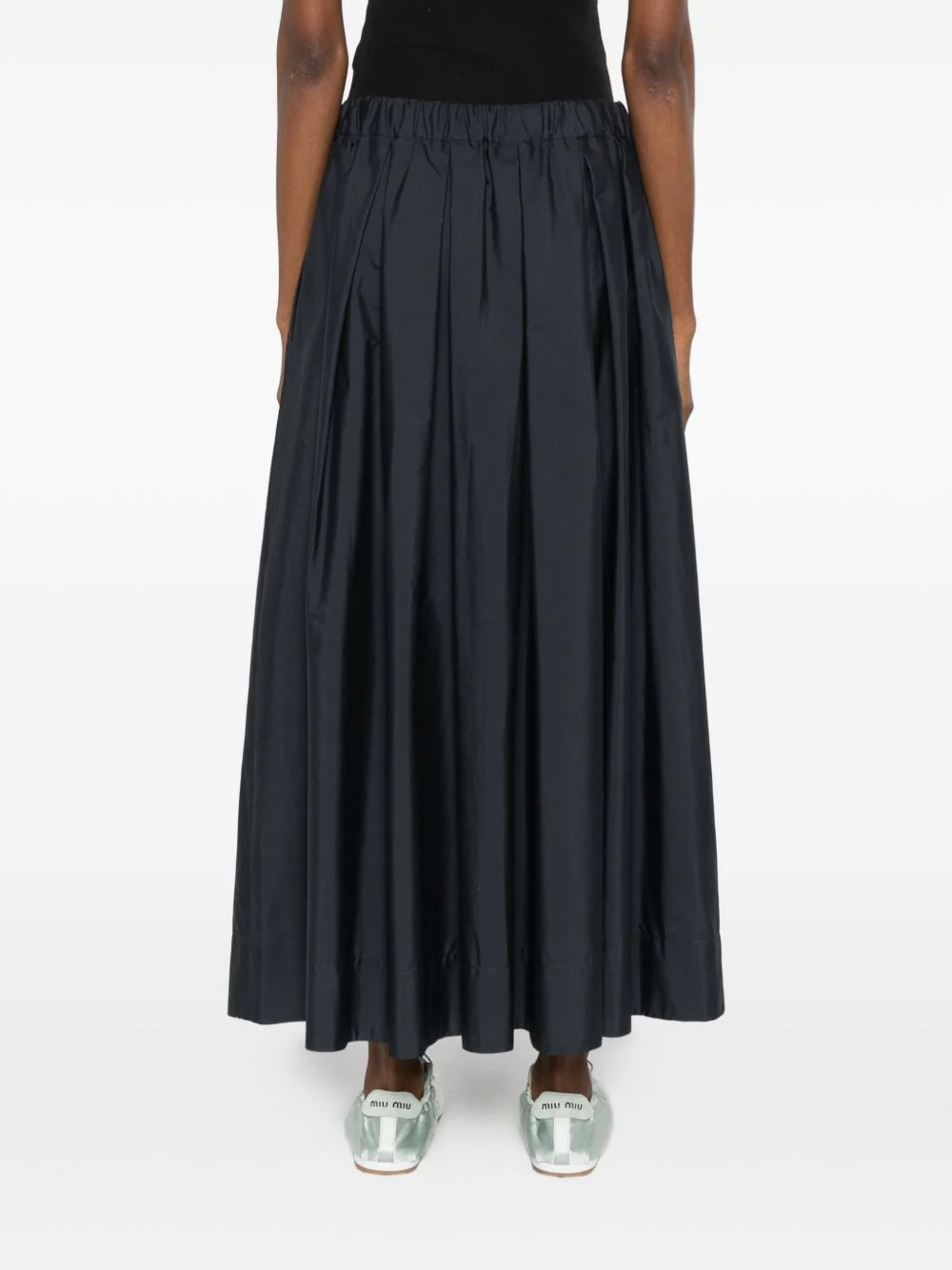 'S Max Mara Women Cotton Midi Skirt - Image 3
