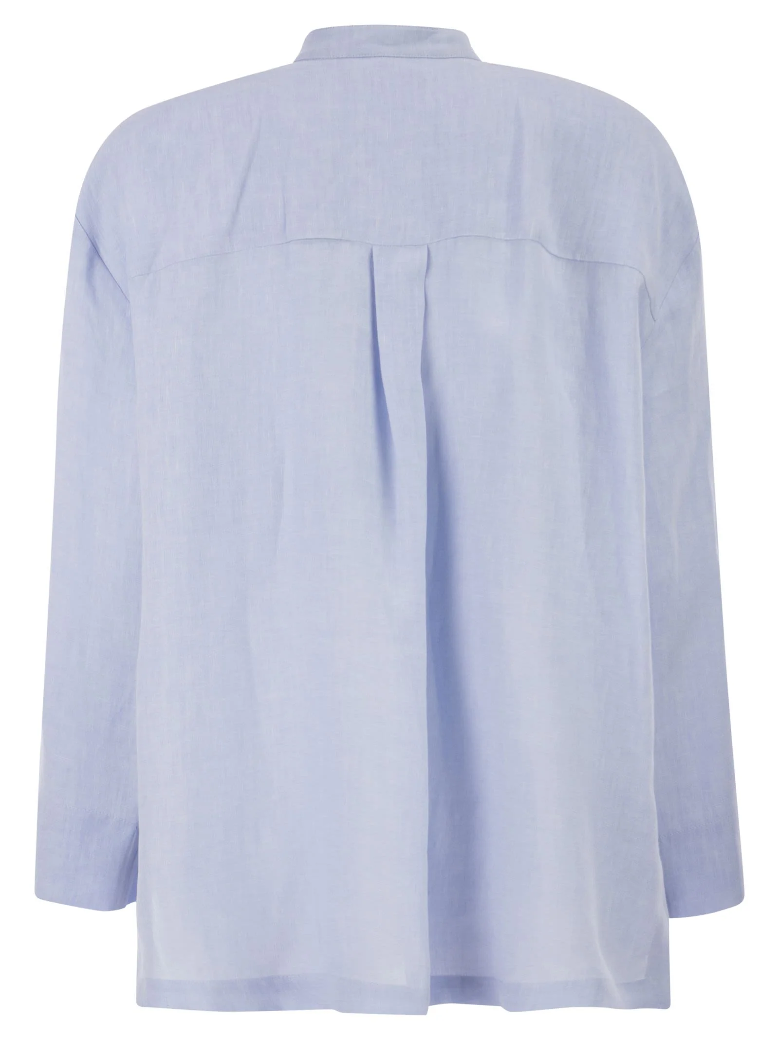 S Max Mara Women Smmcantico - Pure Linen Shirt - Image 2