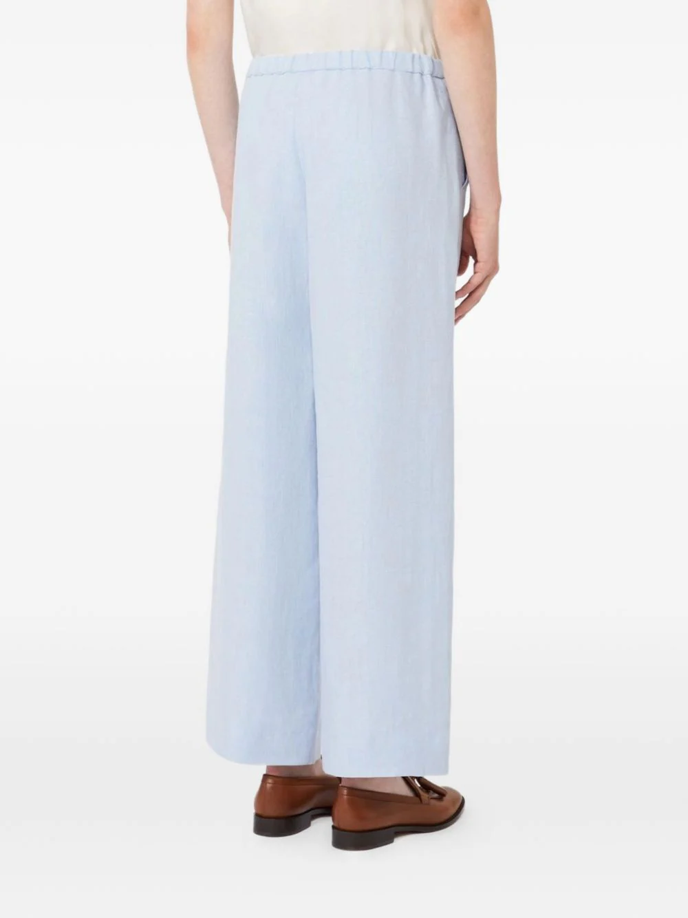 'S Max Mara Women Linen Trousers - Image 3