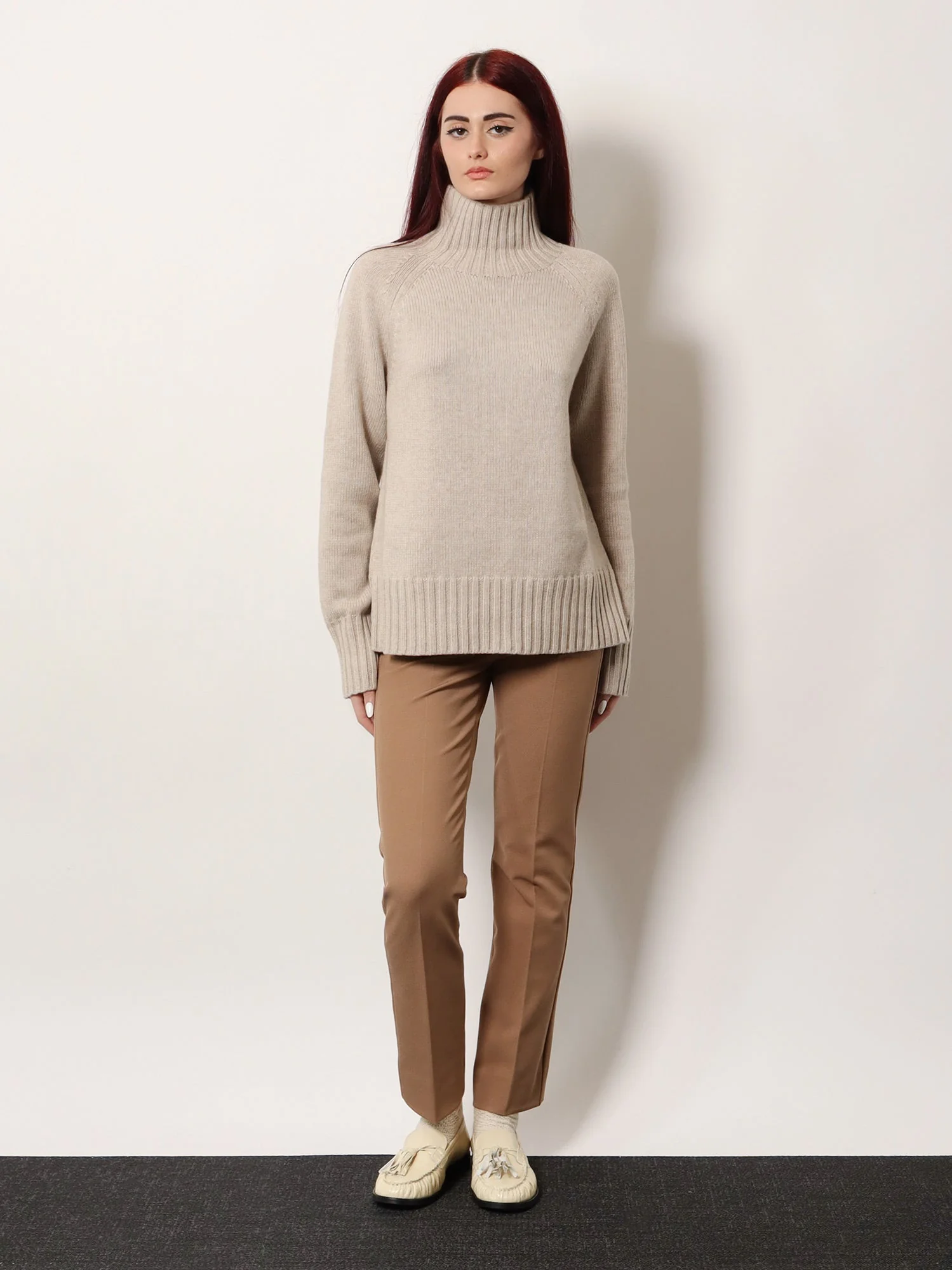 'S Max Mara Women Umanita Cotton Blend Trousers - Image 2