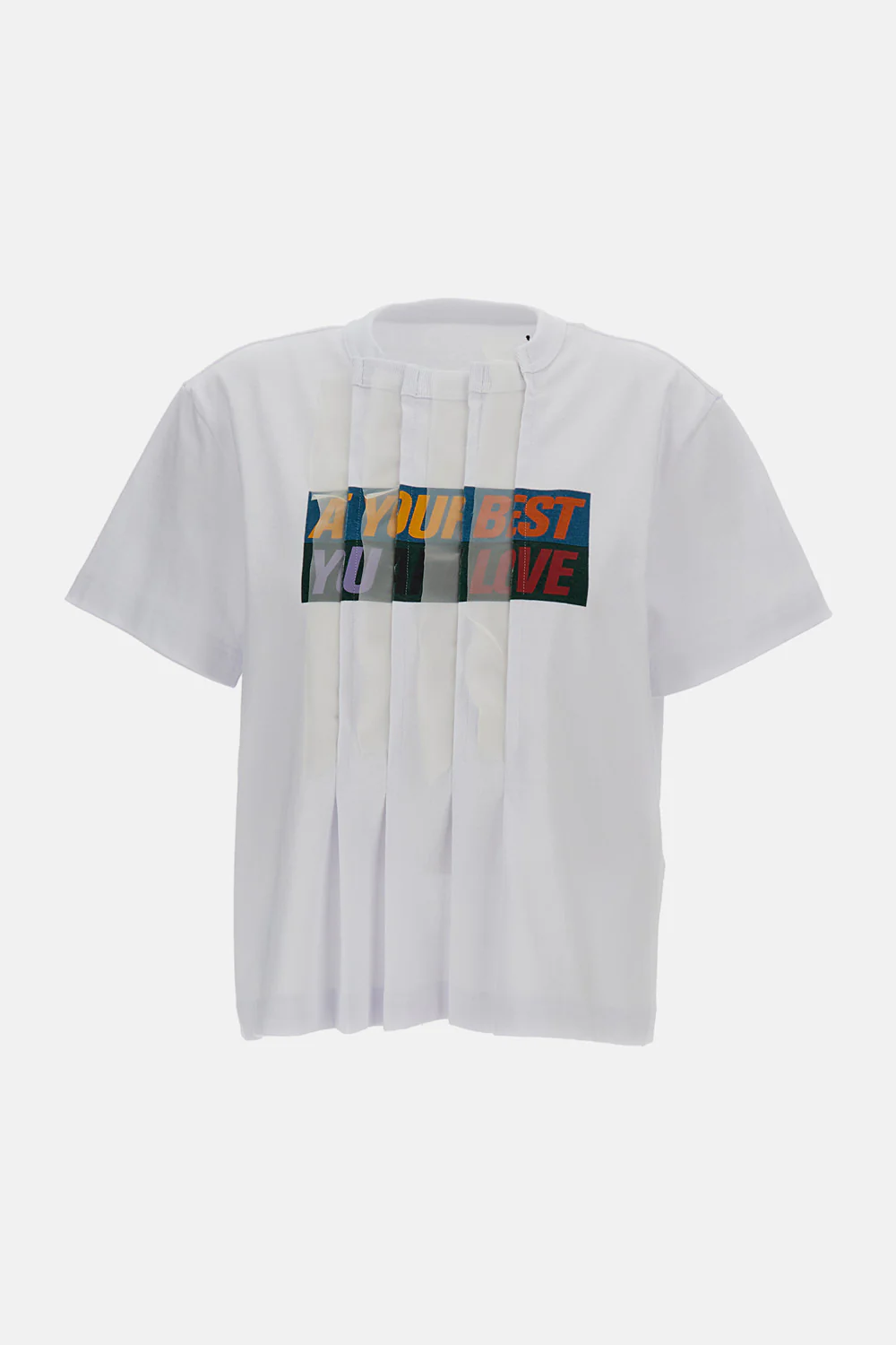 Sacai Women Short-Sleeve T-Shirt With A Print
