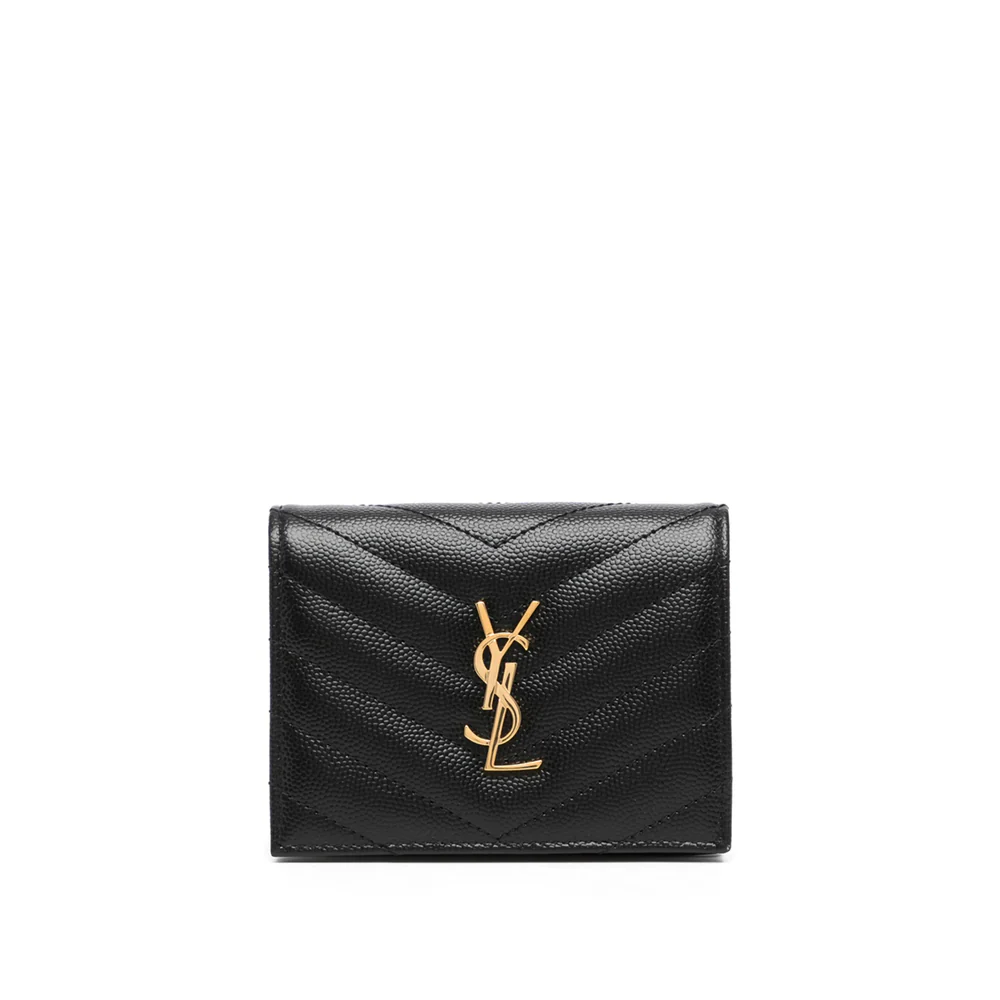 Saint Laurent Black Wallets & Purses Women