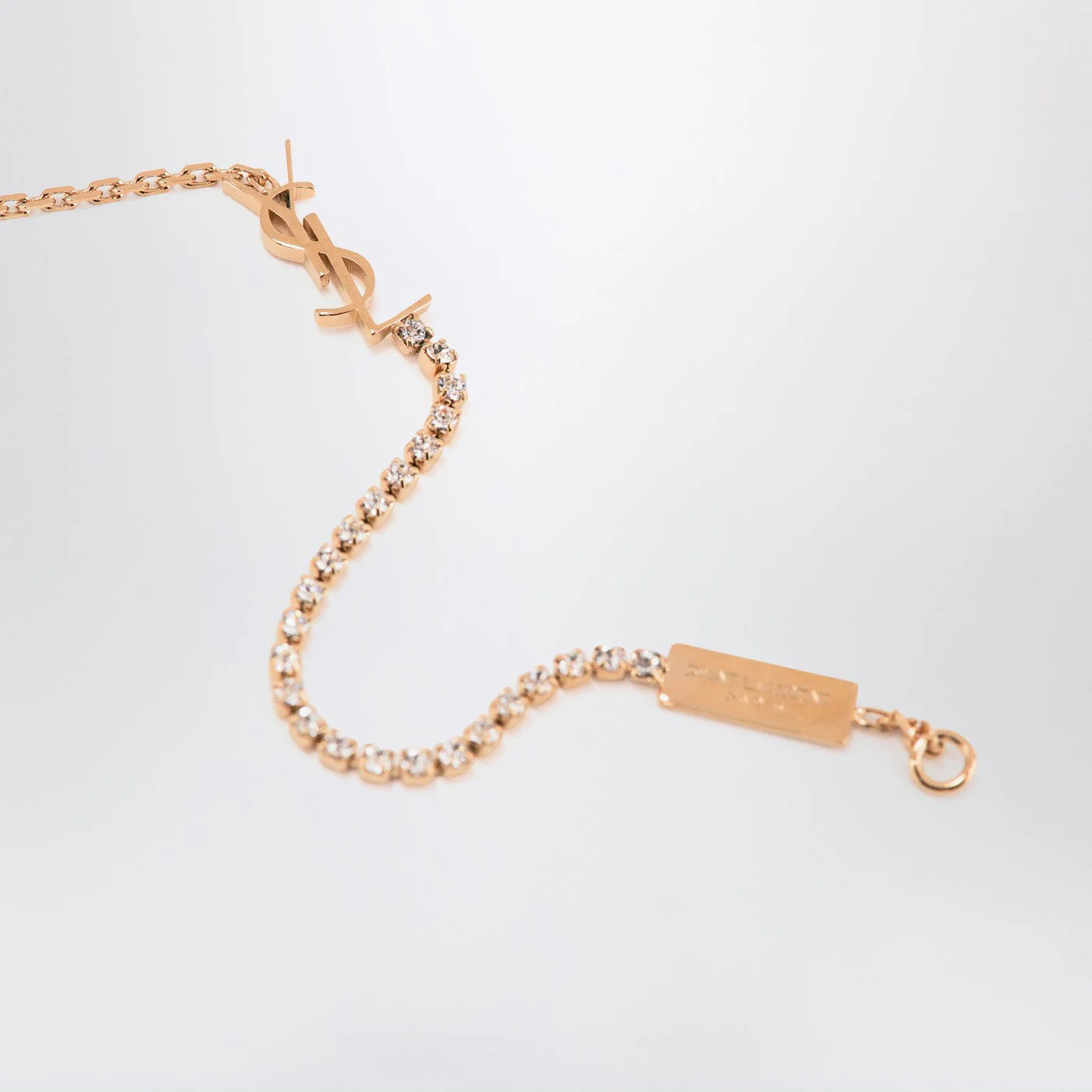 Saint Laurent Cassandre Charm Bracelet In Gold-Tone Metal Women - Image 2