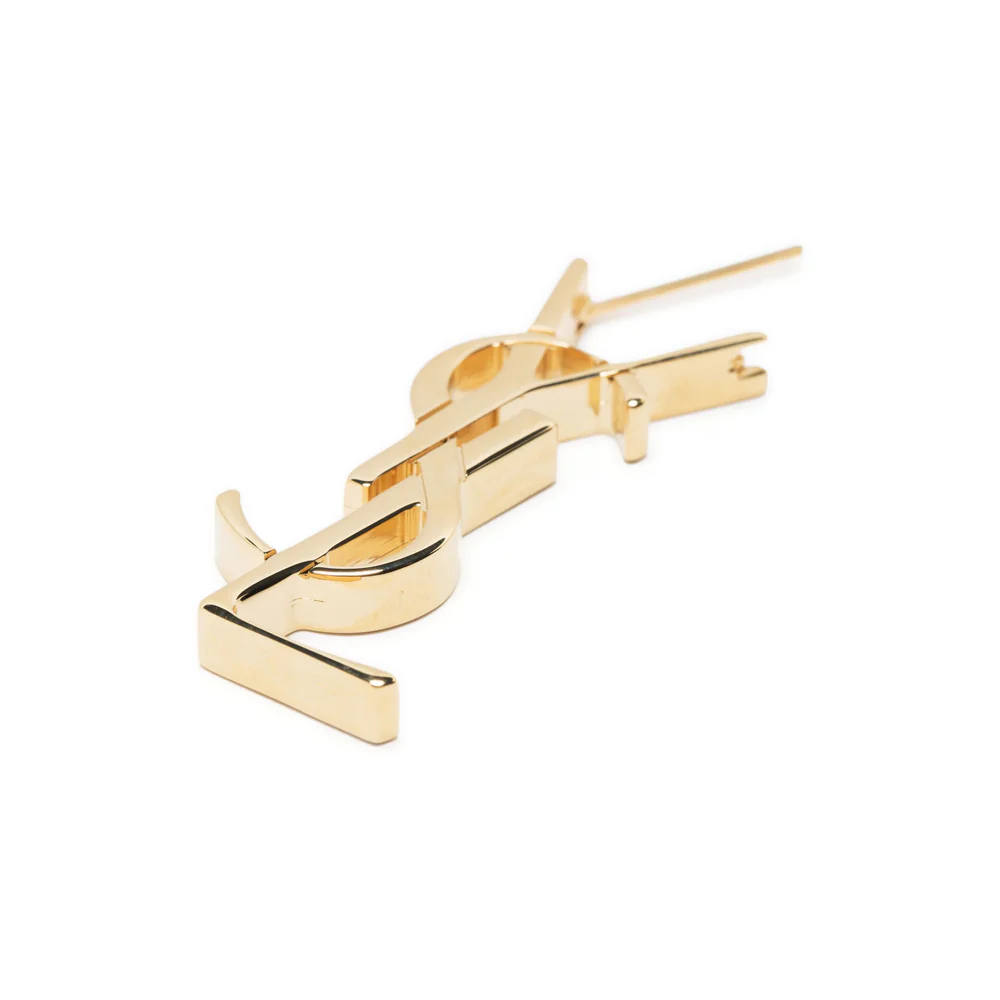 Saint Laurent Gold Earrings Women - Image 3