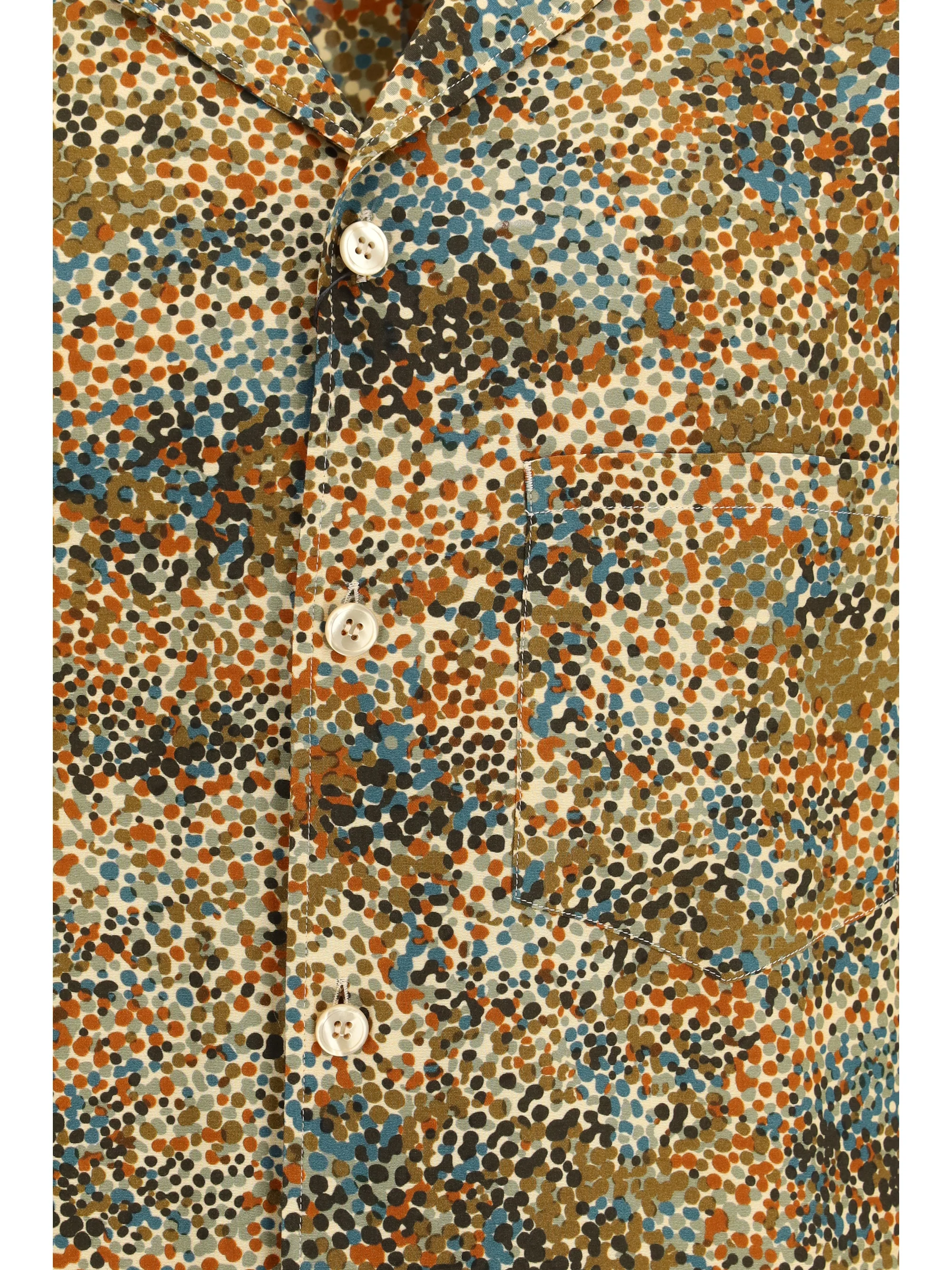 Saint Laurent Men All-Over Print Boxy Shirt - Image 3