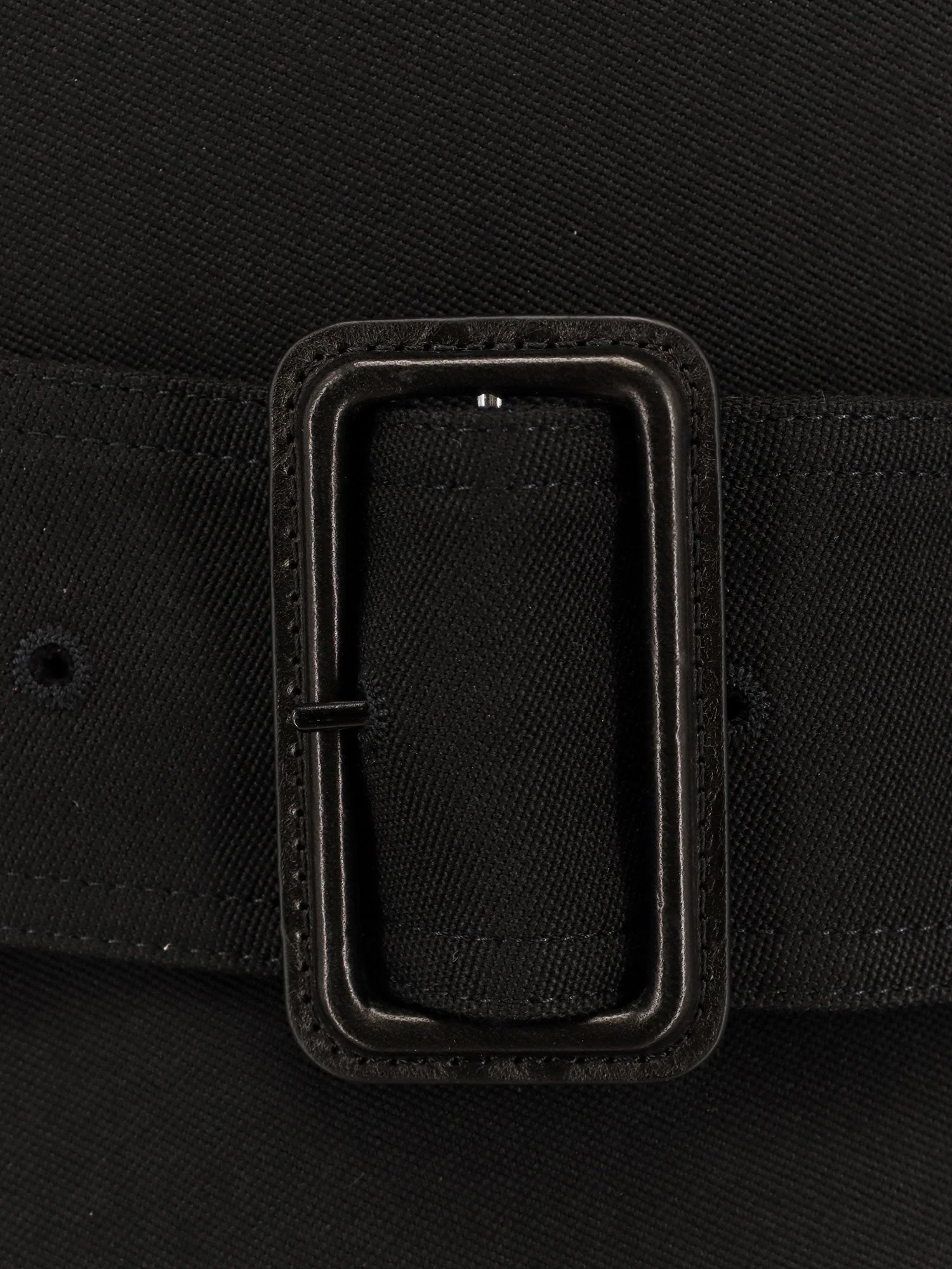 Saint Laurent Men Certified Wool Coat With Belt - Image 3