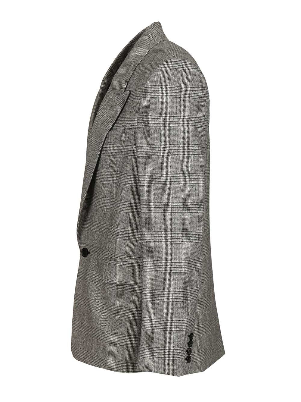 Saint Laurent Men Flannel Jacket - Image 3