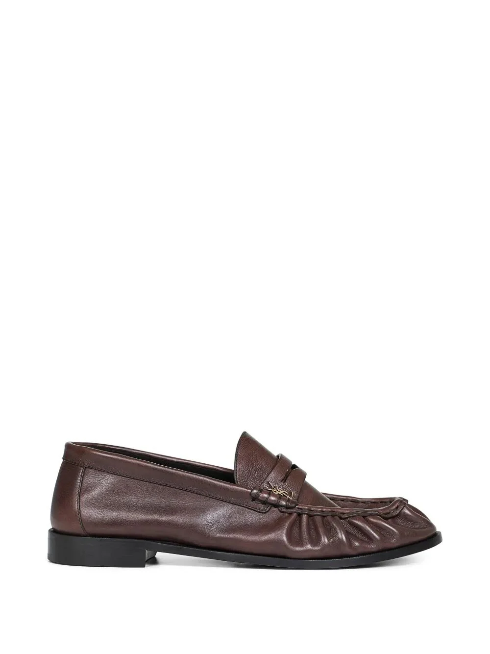 Saint Laurent Men Le Loafer Supple In Matte Leather