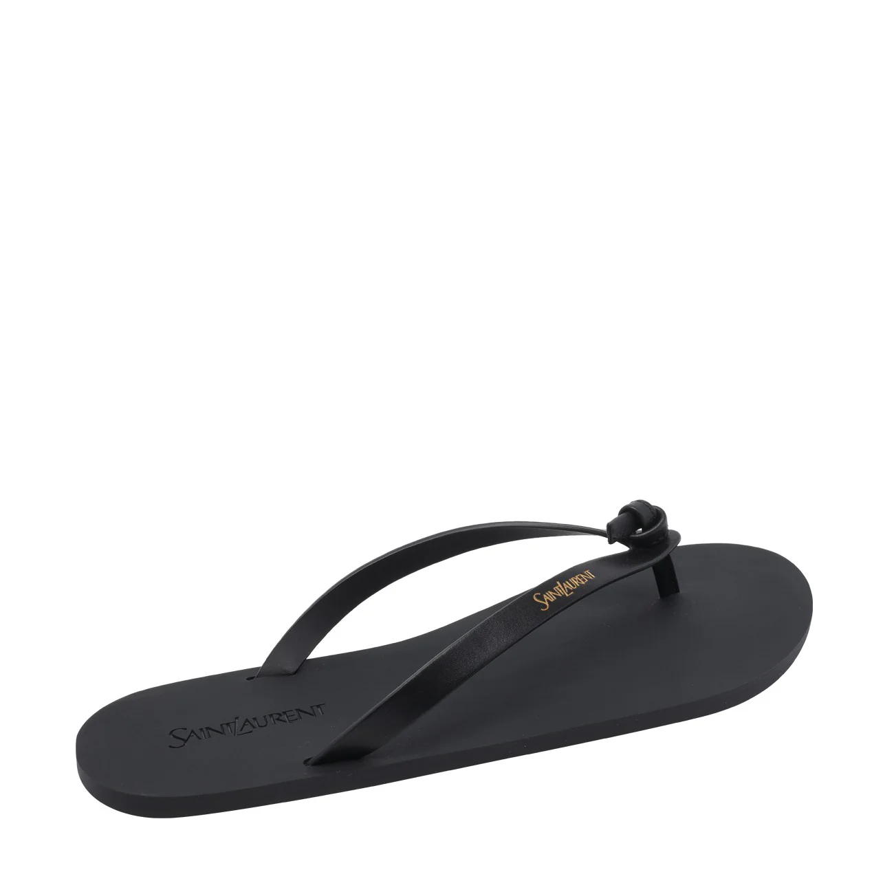 Saint Laurent Men Logo Pool Flip Flops
