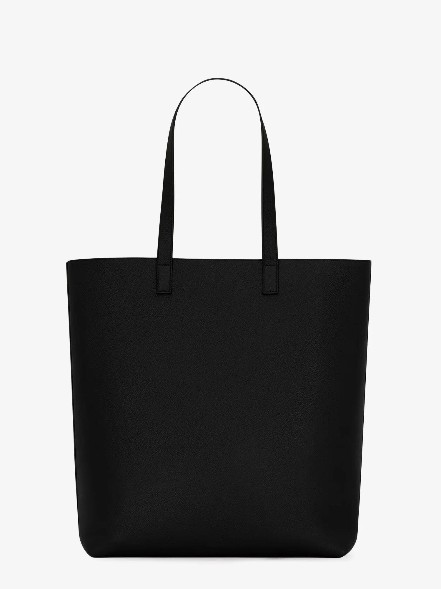 Saint Laurent Men North/South Leather Tote Bag - Image 3