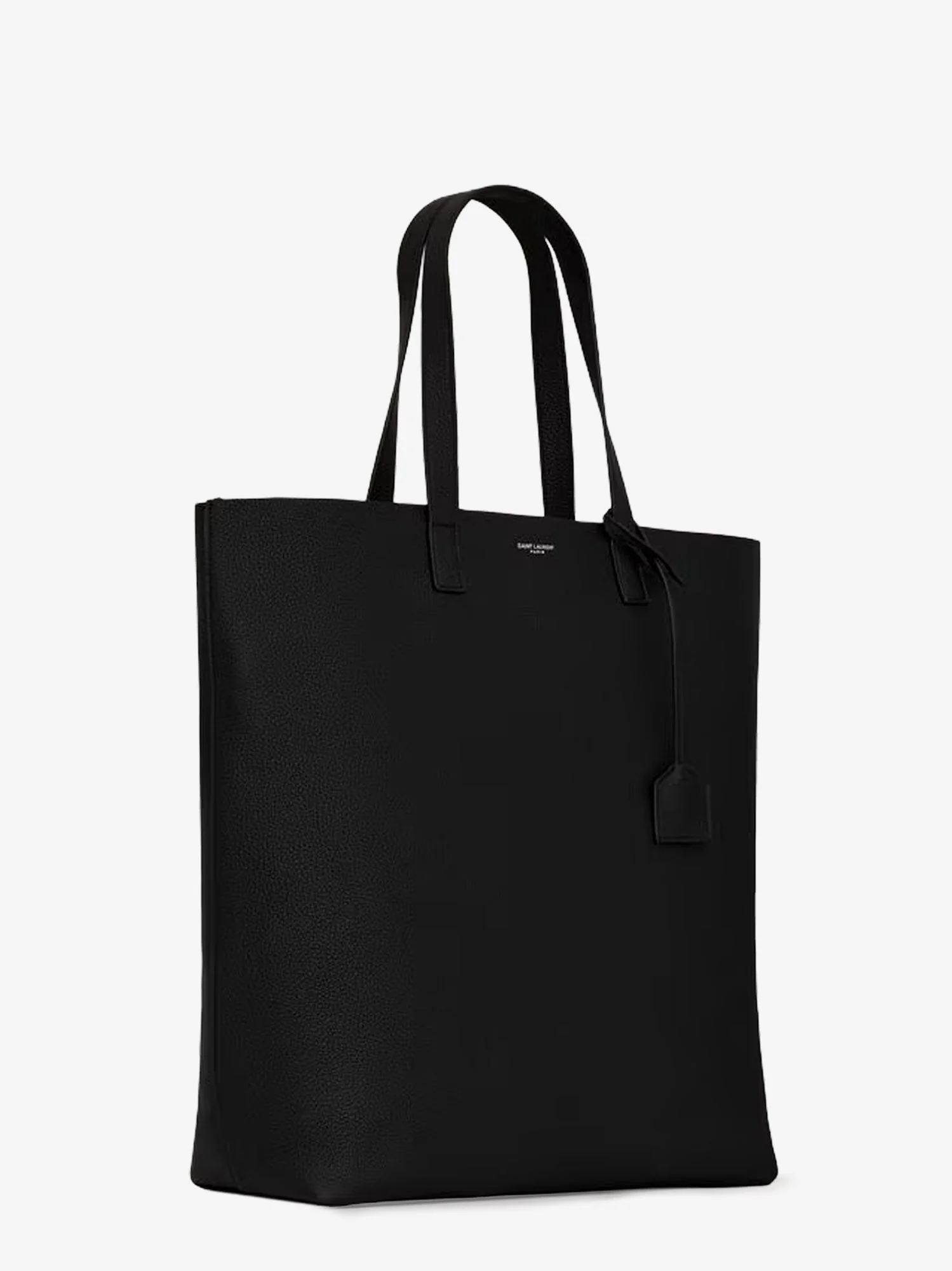 Saint Laurent Men North/South Leather Tote Bag - Image 4