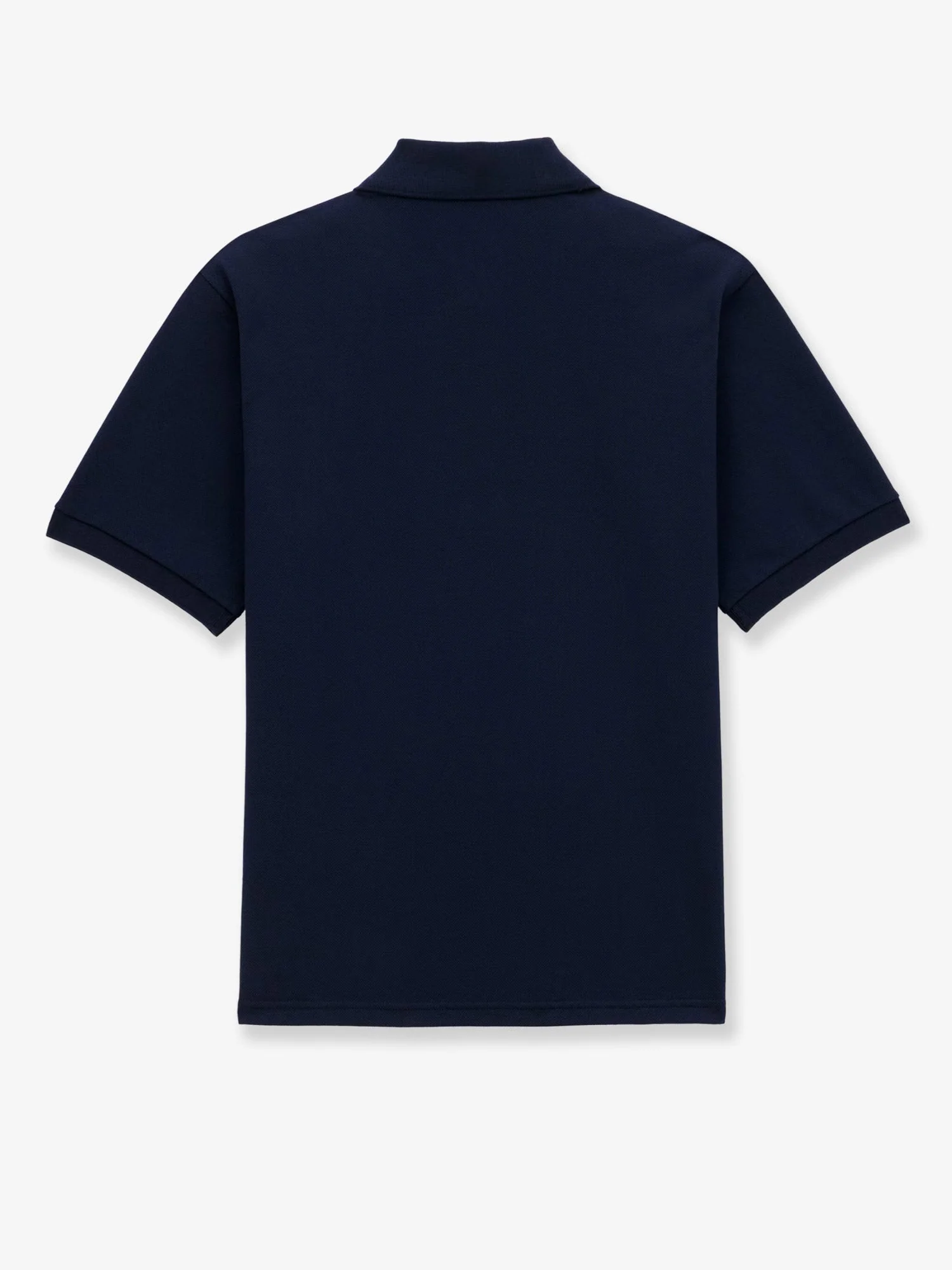 Saint Laurent Men Recycled Material Polo Shirt With Cassandre Embroidery - Image 2