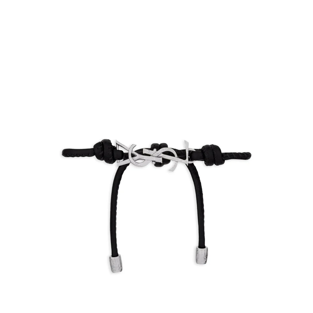 Saint Laurent Silver Bracelets Men