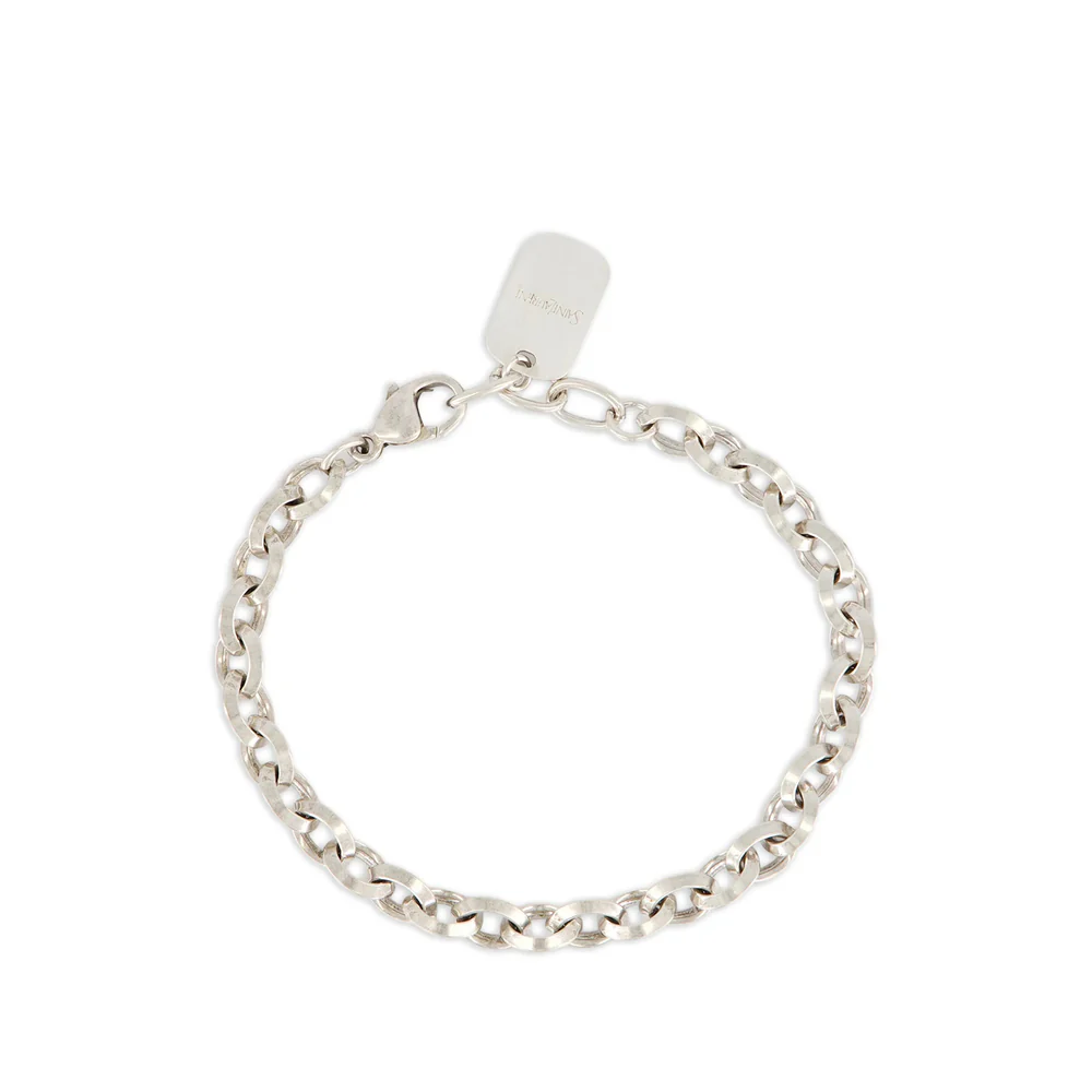 Saint Laurent Silver Bracelets Men